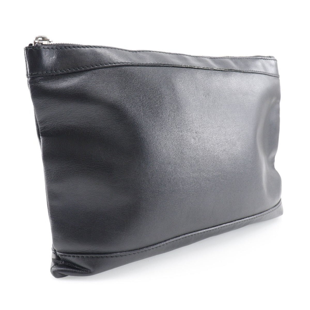 Balenciaga Black Suede Clutch Bag (Pre-Owned)