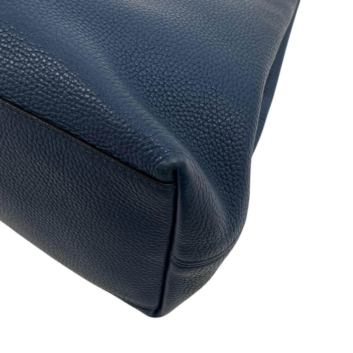Gucci Blue Leather Shoulder Bag (Pre-Owned)