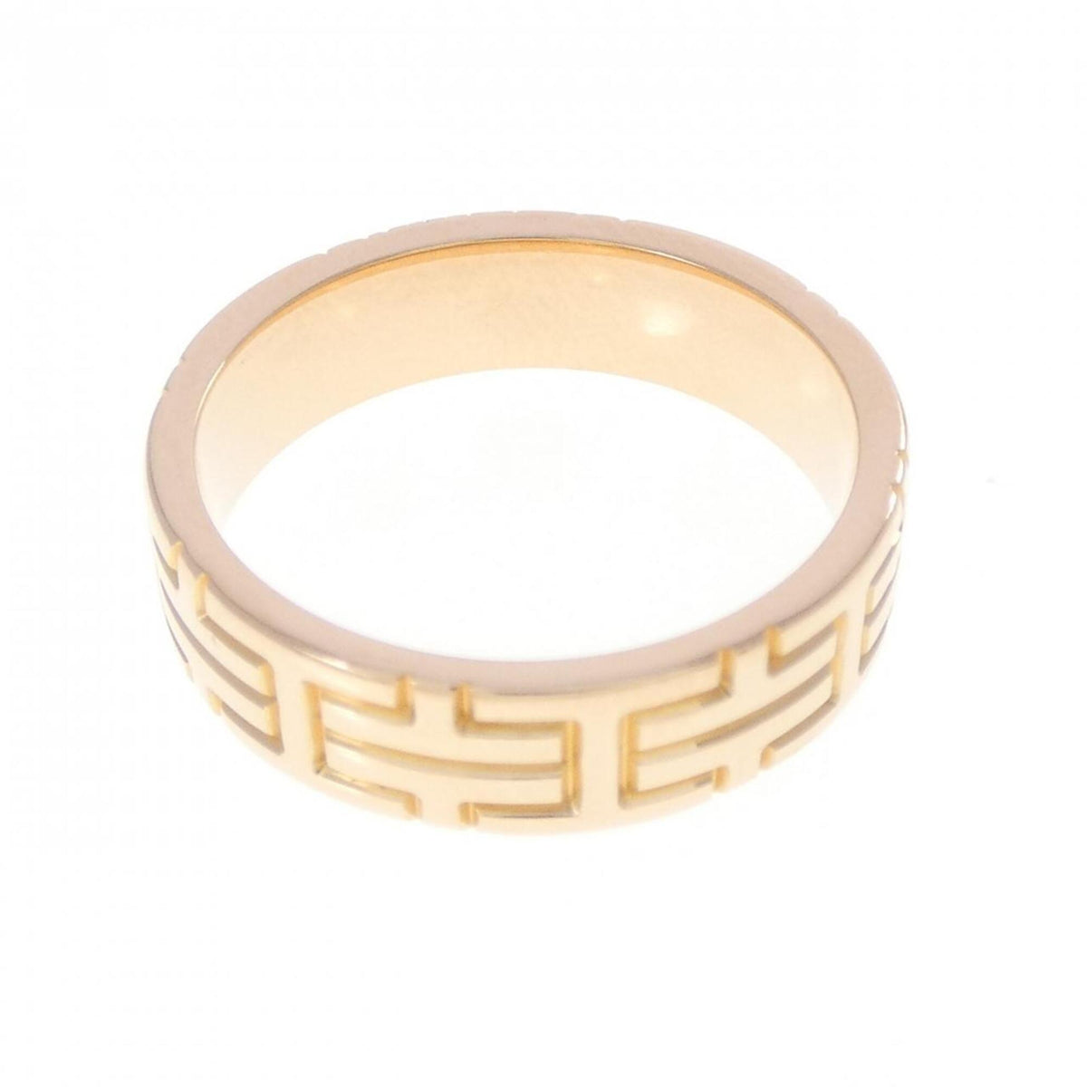 Hermes Pink Gold (18K) Band Ring (Pre-Owned)