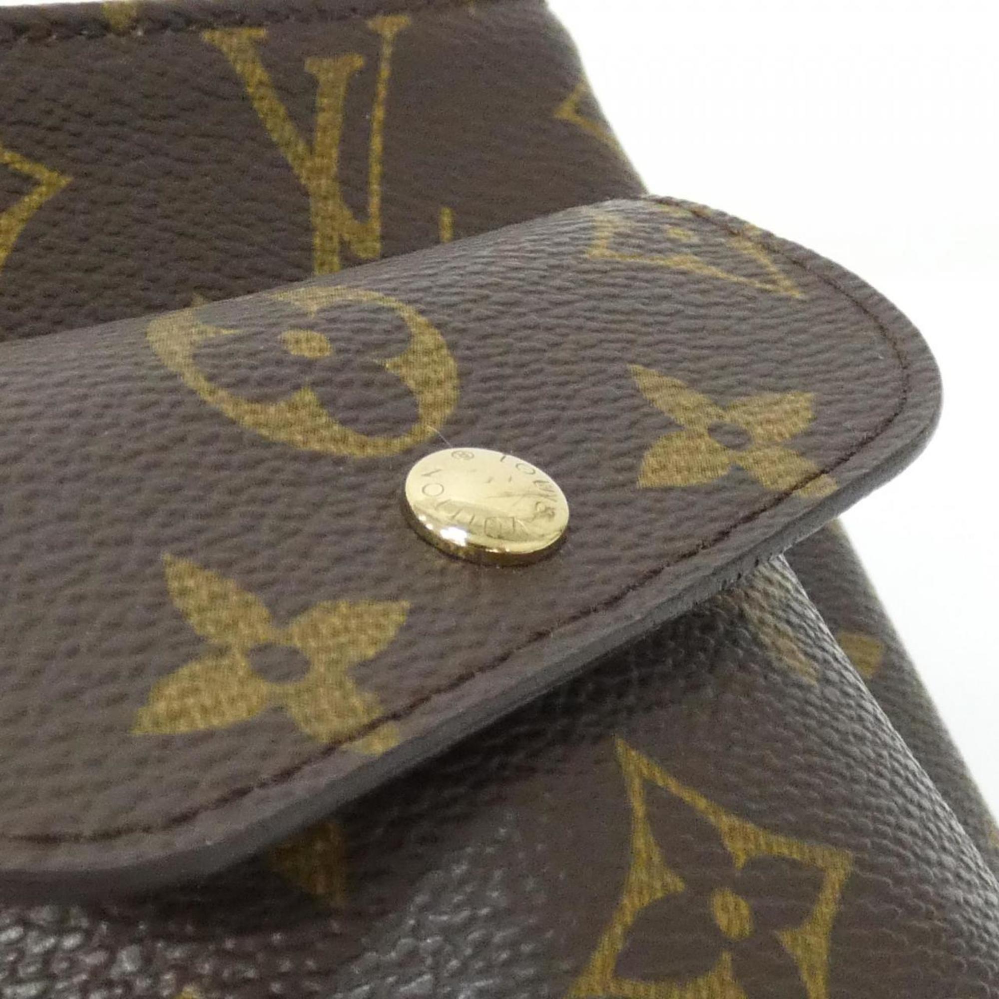 Louis Vuitton Marron Coated Canvas Handbag (Pre-Owned)