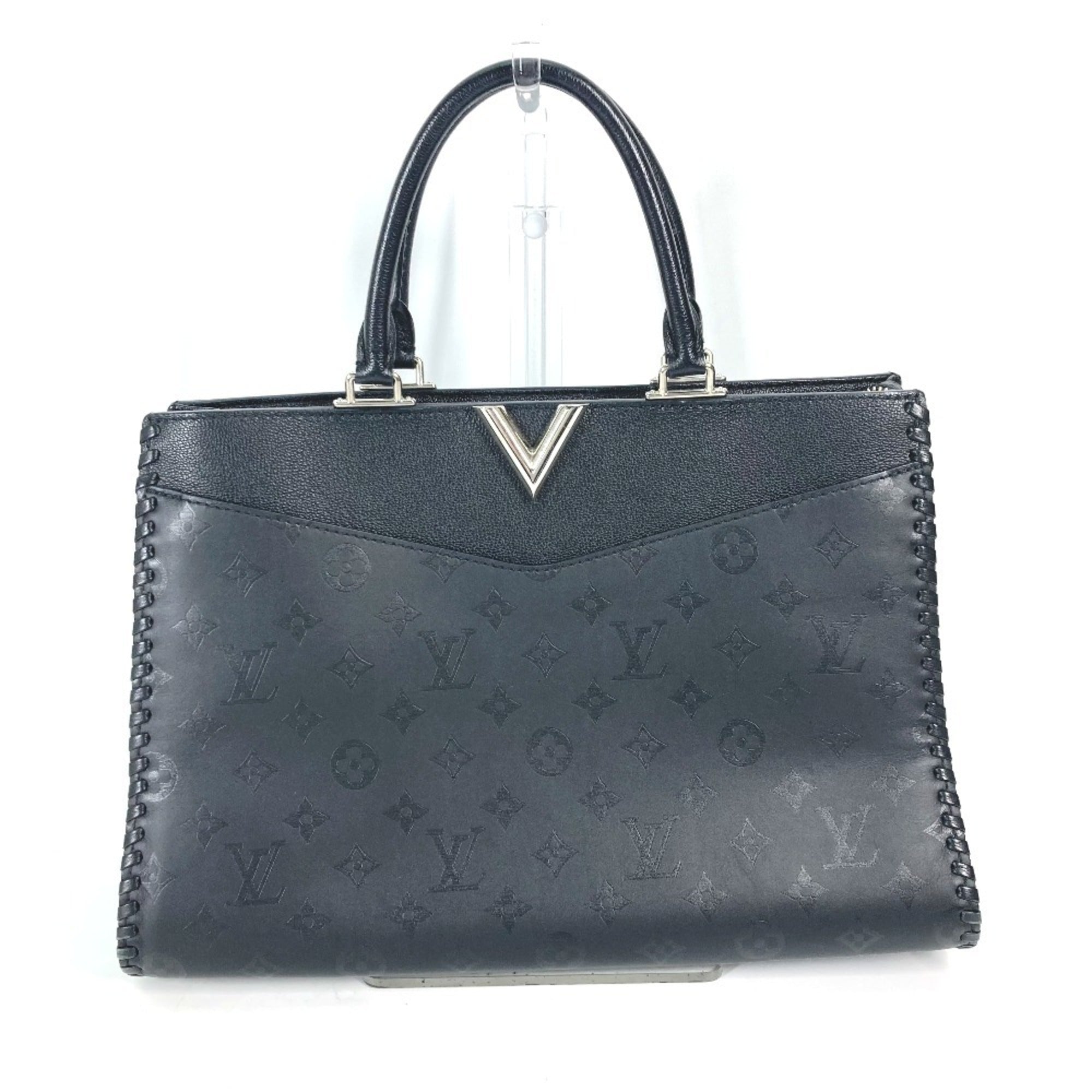 Louis Vuitton Black Monogram Noir Monogram Handbag Tote Bag (Pre-Owned)