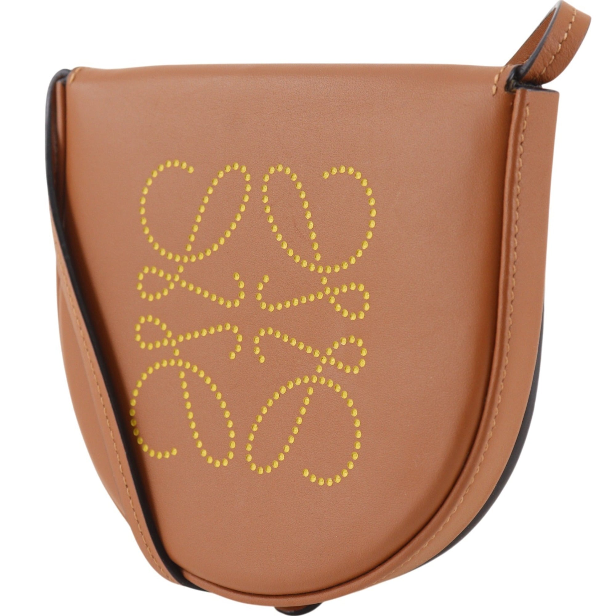 Loewe Brown Leather Pochette Pouch Shoulder Bag (Pre-Owned)