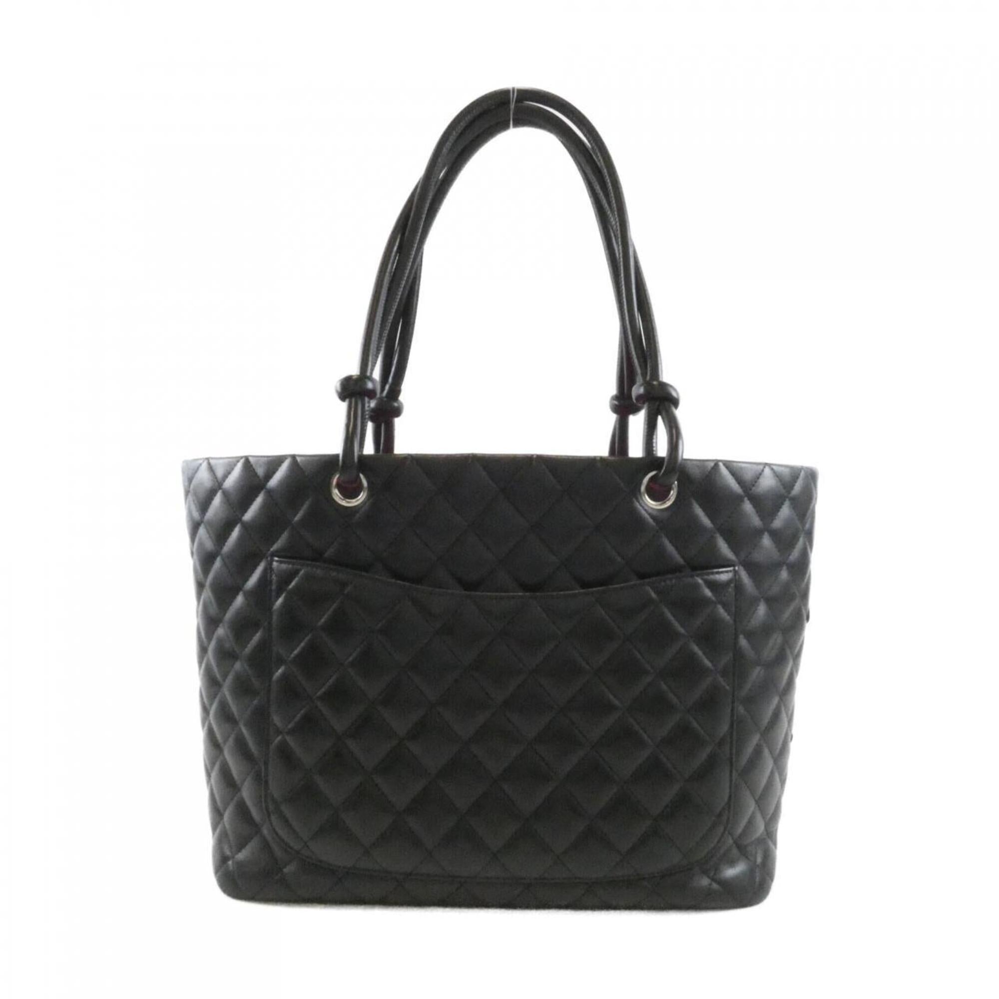 Chanel Black Cambon Ligne Handbag (Pre-Owned)