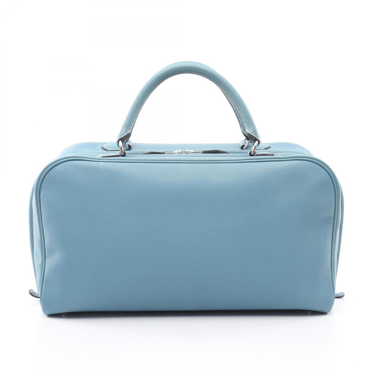 Hermes Blue Epsom Leather Leather Handbag (Pre-Owned)
