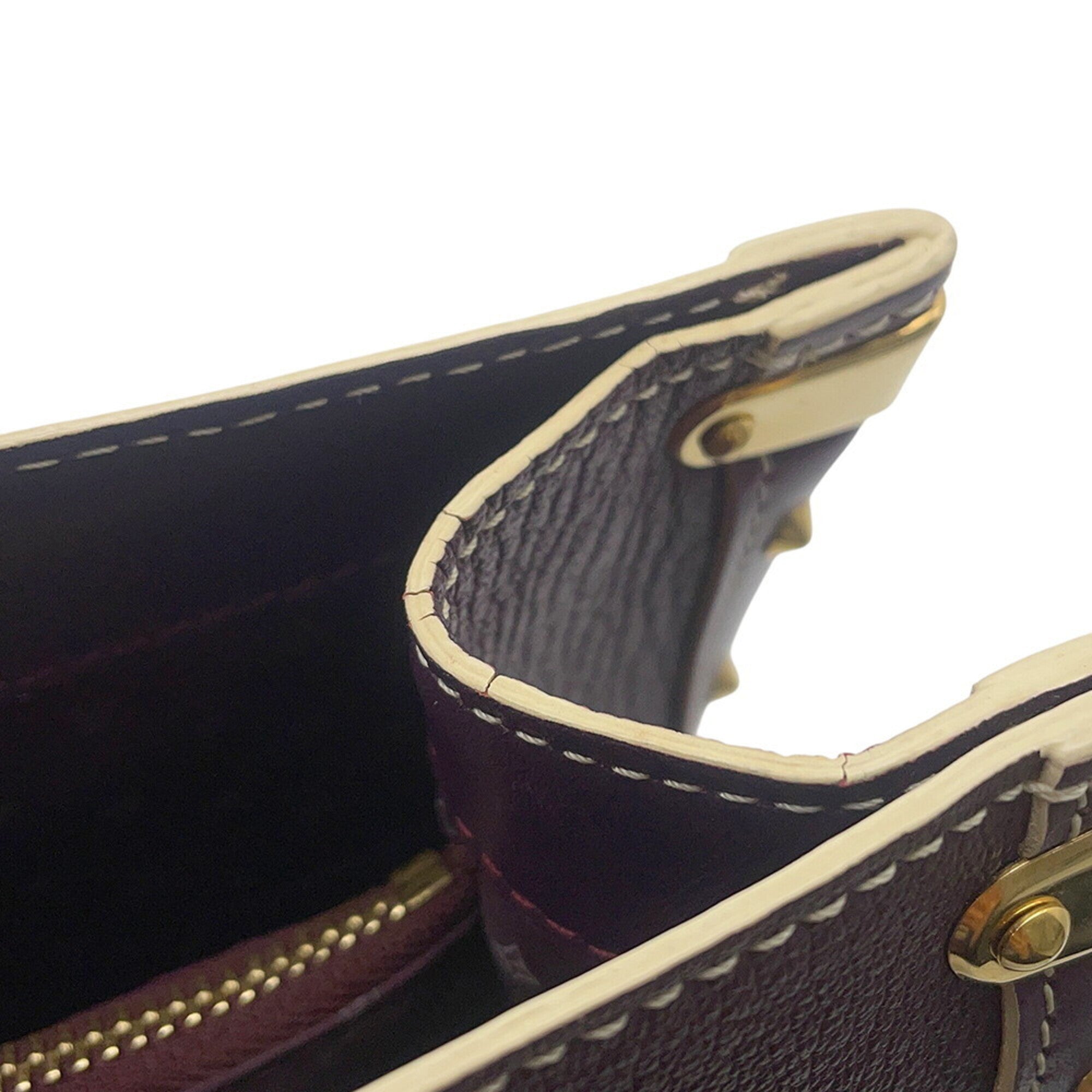 Louis Vuitton Purple Suhali Leather Handbag (Pre-Owned)