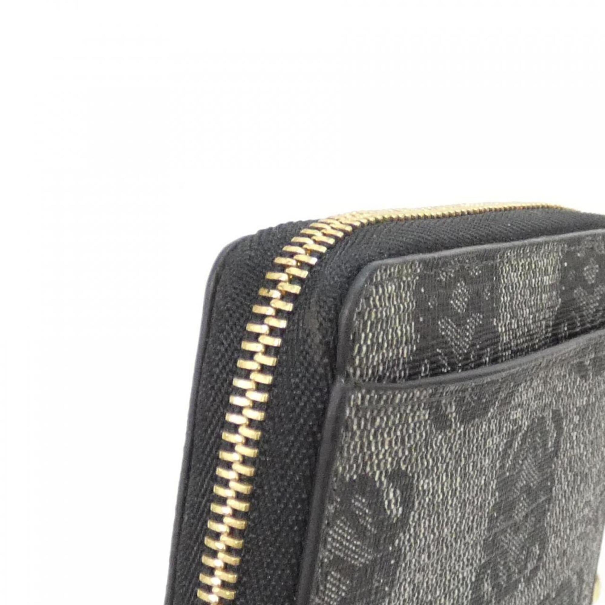 Loewe Black Coated Canvas Coin Purse/Coin Case (Pre-Owned)