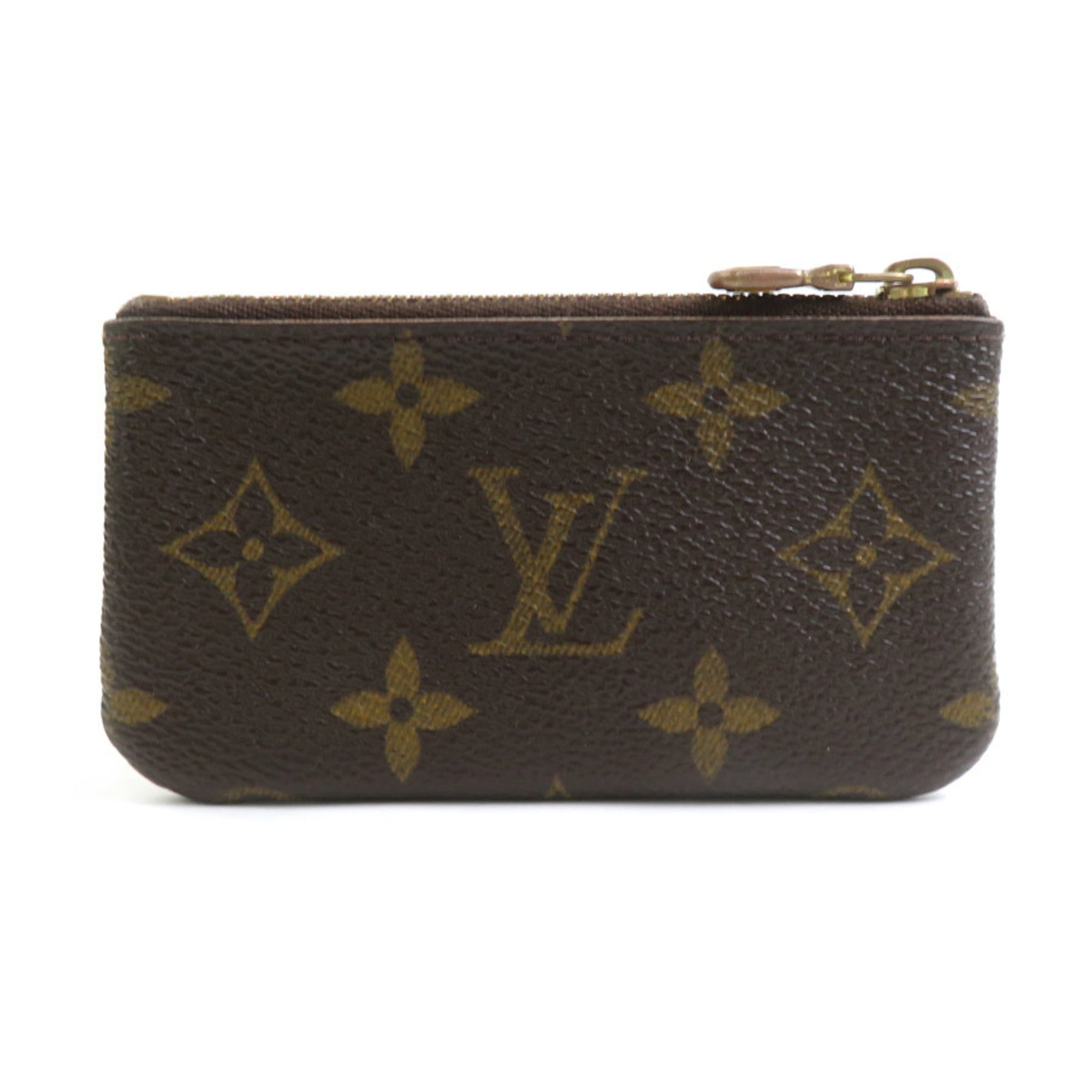 Louis Vuitton Brown Monogram Coin Purse/Coin Case (Pre-Owned)