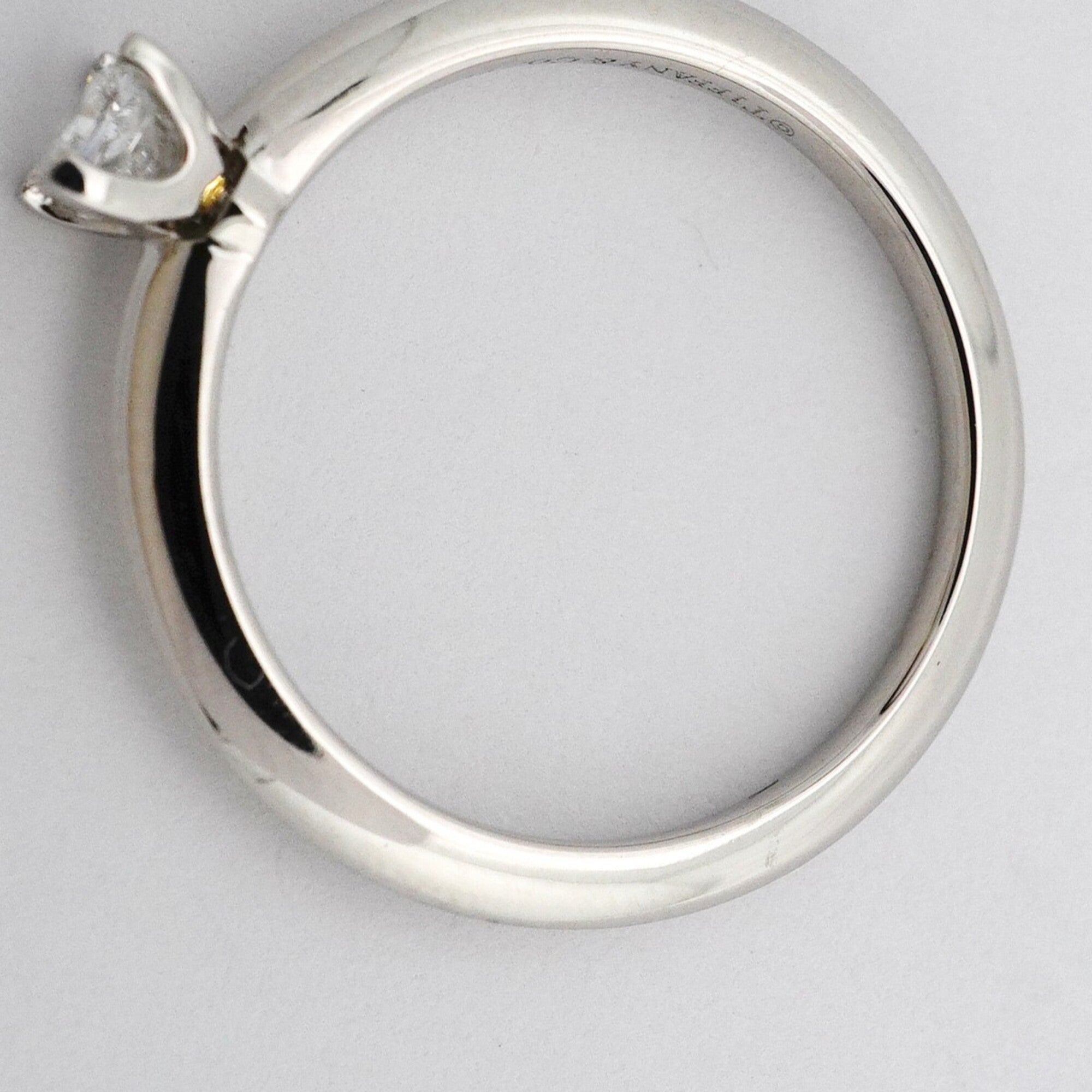 Tiffany Platinum 950 Band Ring (Pre-Owned)