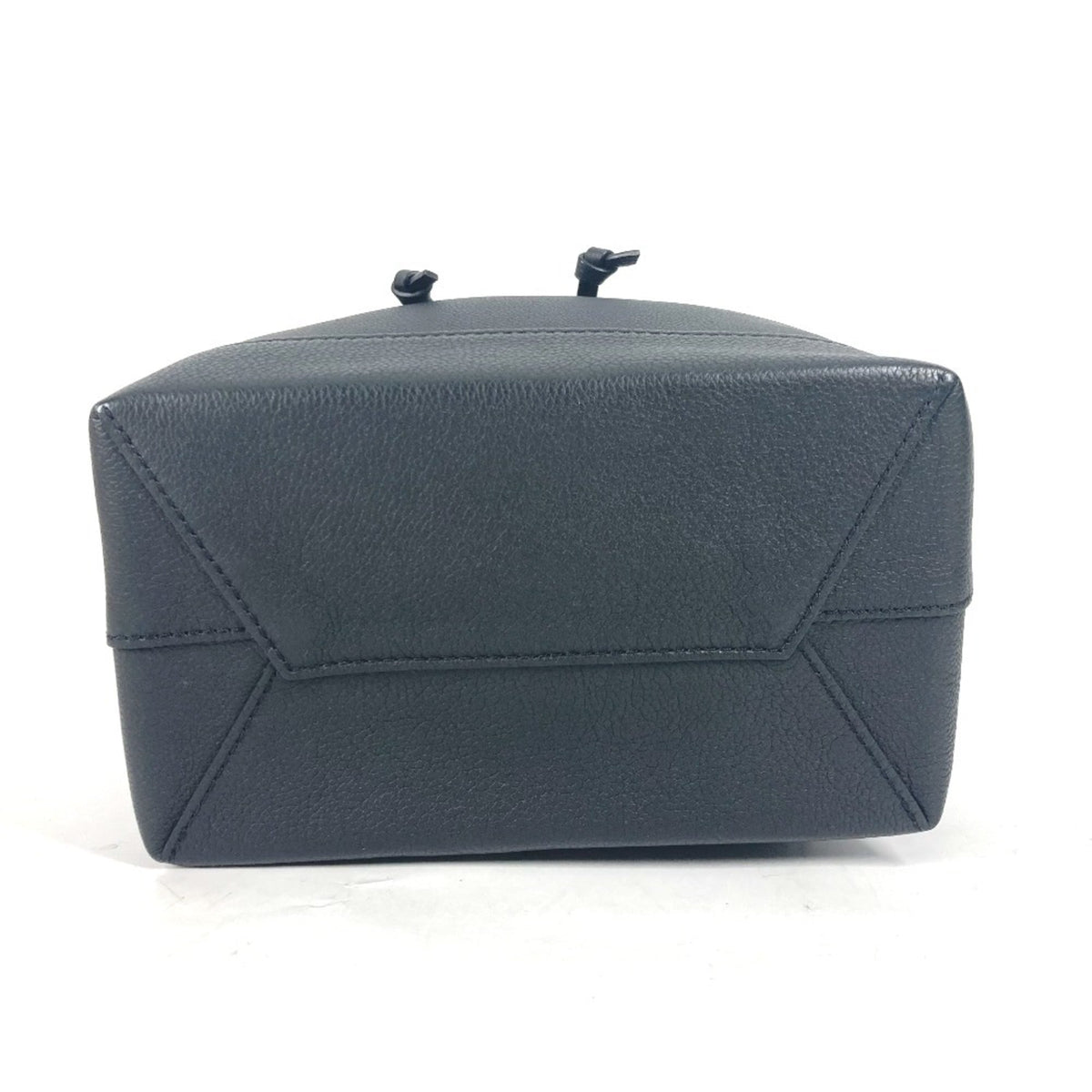 Louis Vuitton Black White Leather Backpack (Pre-Owned)