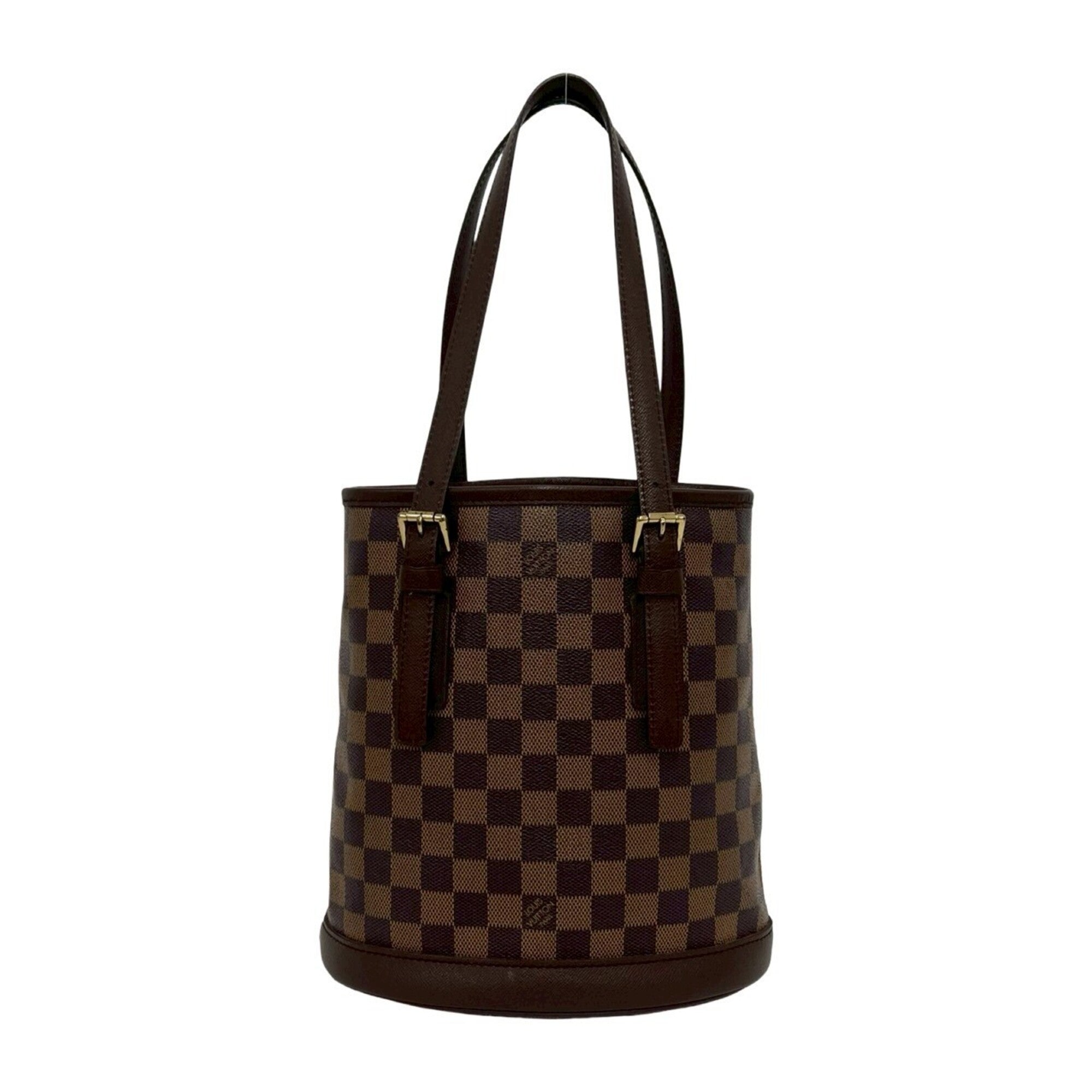 Louis Vuitton Brown Pvc Leather Handbag Shoulder Bag Tote Bag (Pre-Owned)