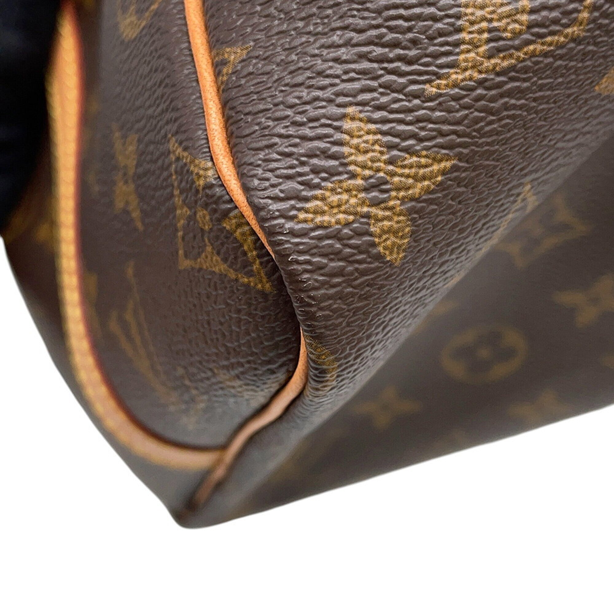 Louis Vuitton Brown Monogram Monogram Boston Bag Handbag (Pre-Owned)
