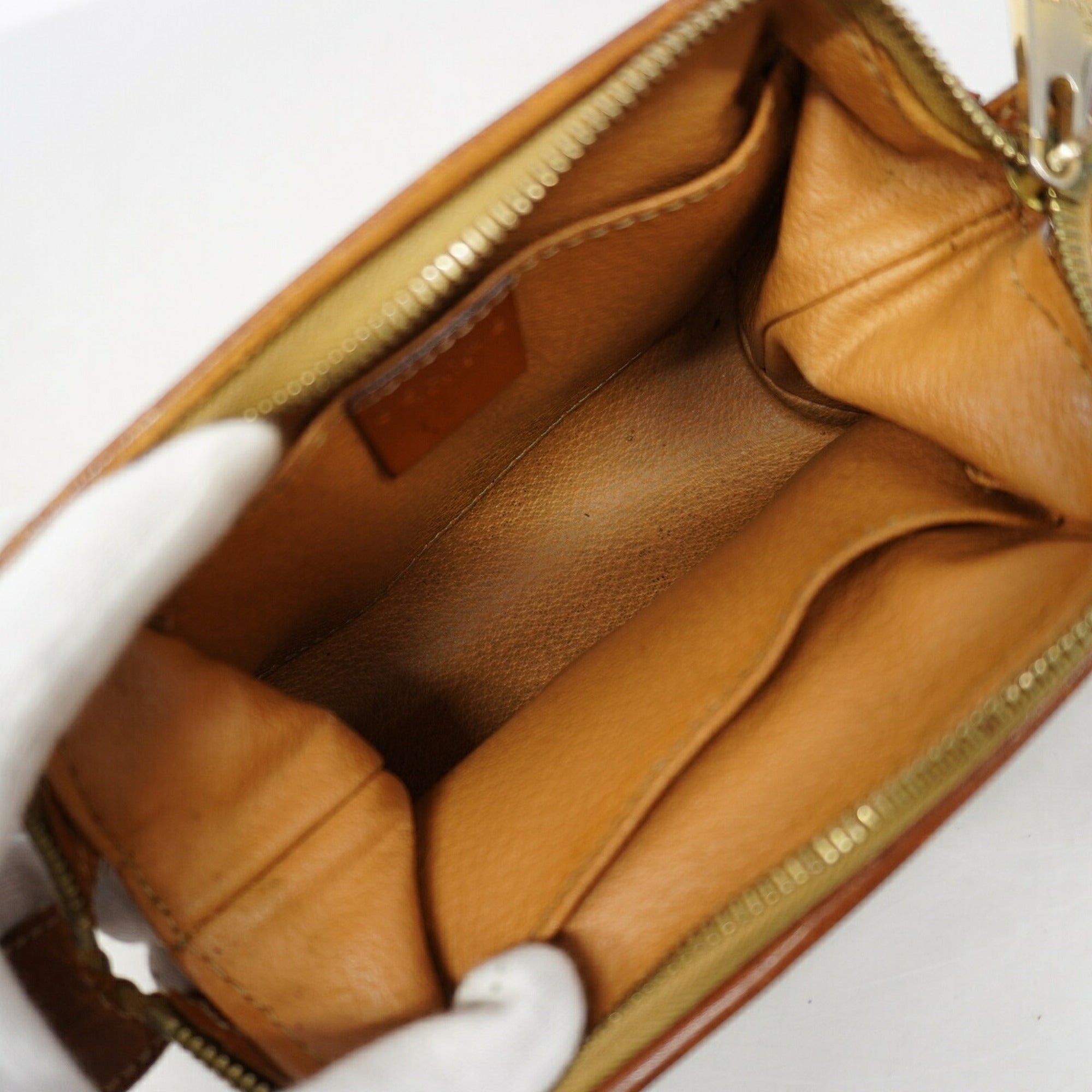 Celine Brown Pvc Pouch (Pre-Owned)