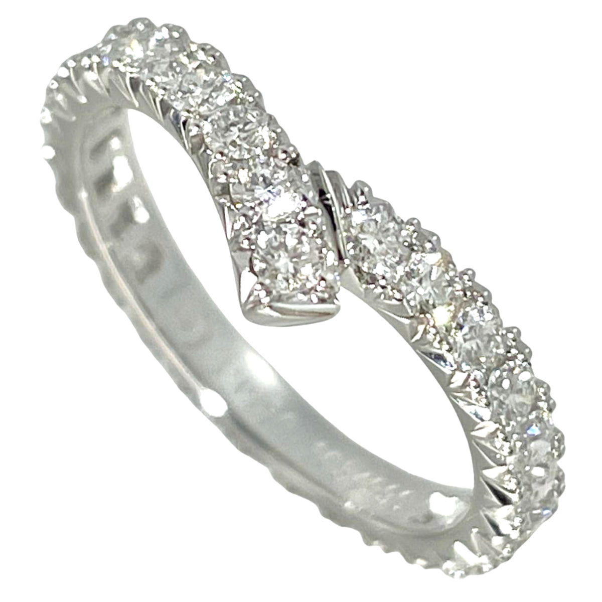 Harry Winston Platinum Platinum 950 Band Ring (Pre-Owned)