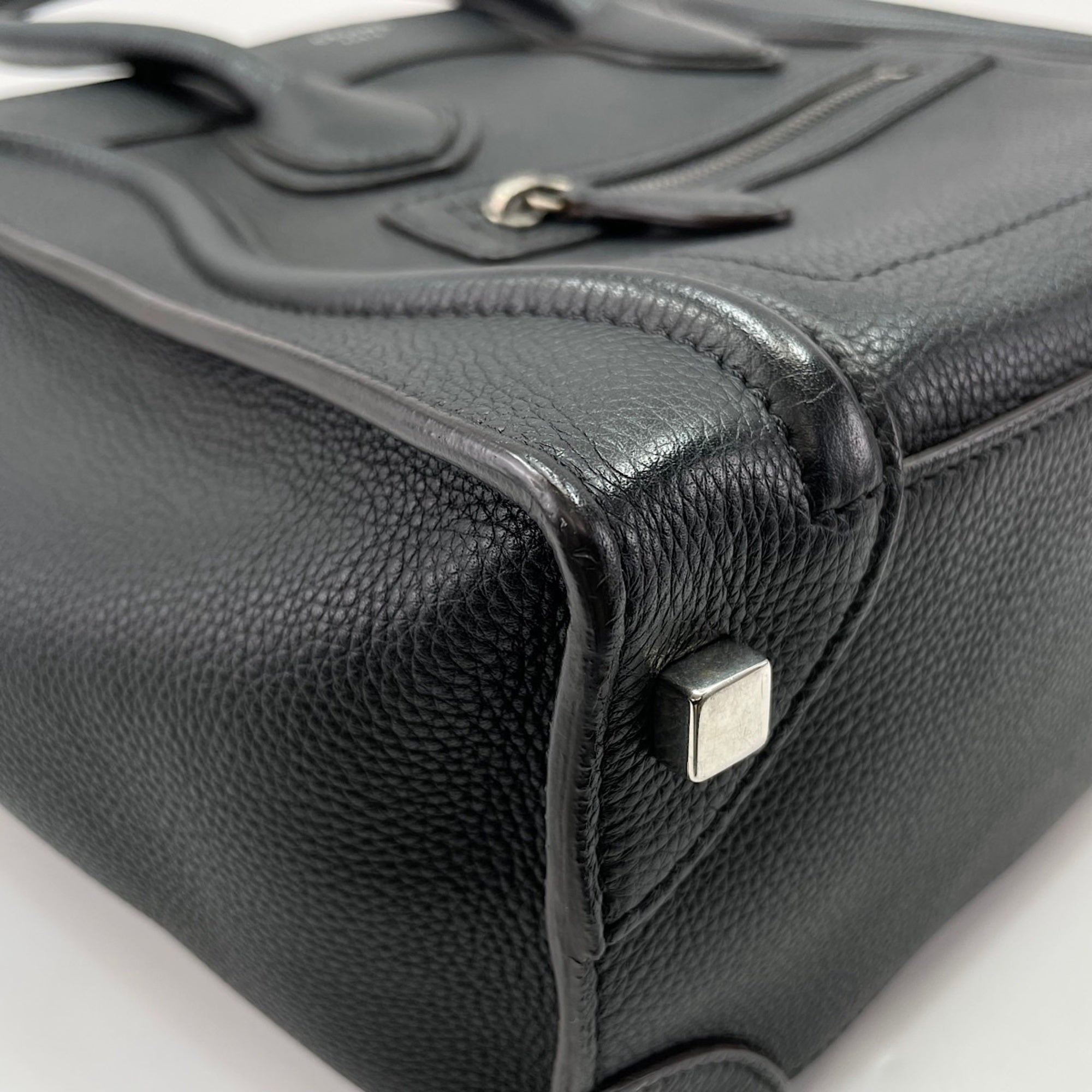 Celine Luggage Black Handbag (Pre-Owned)