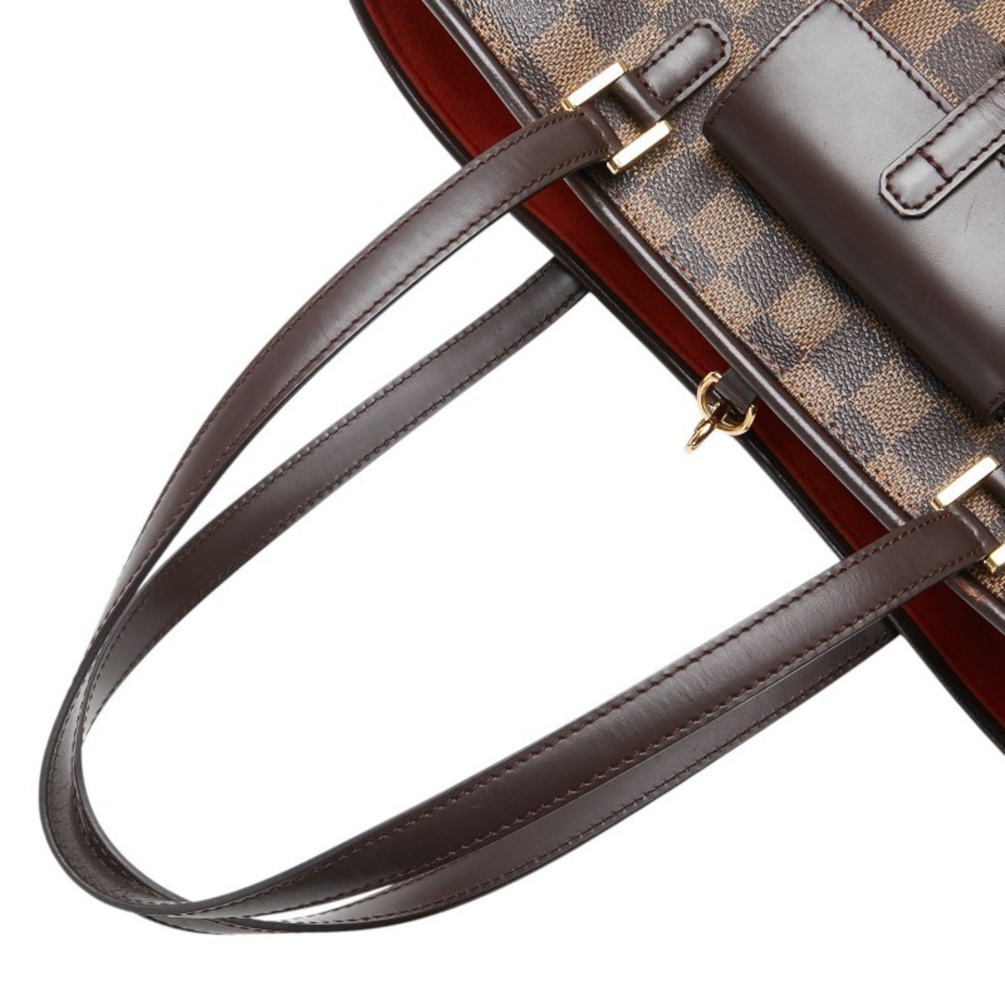 Louis Vuitton Damier Brown Pvc Leather Shoulder Bag Tote Bag (Pre-Owned)