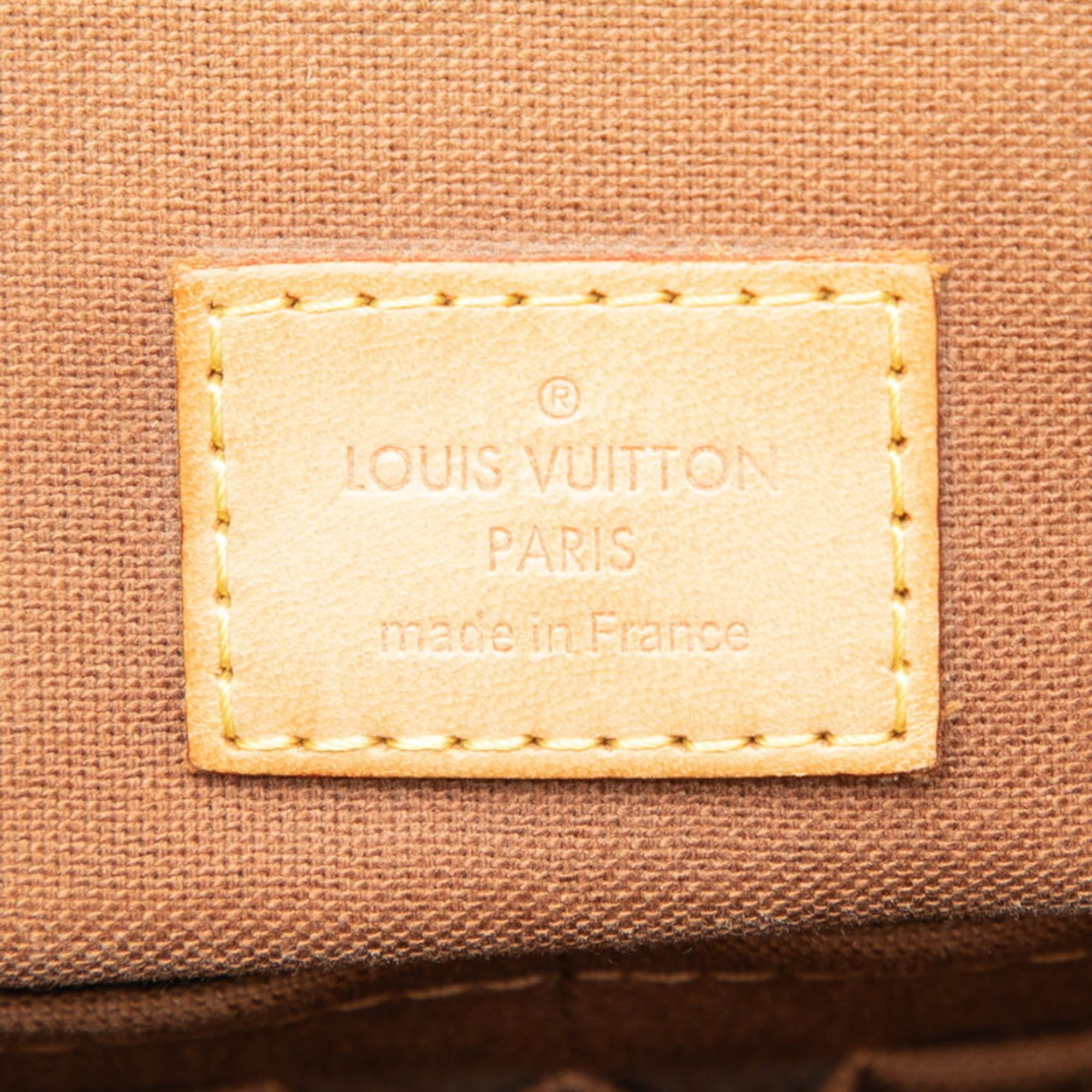 Louis Vuitton Brown Pvc Messenger Bag Shoulder Bag (Pre-Owned)