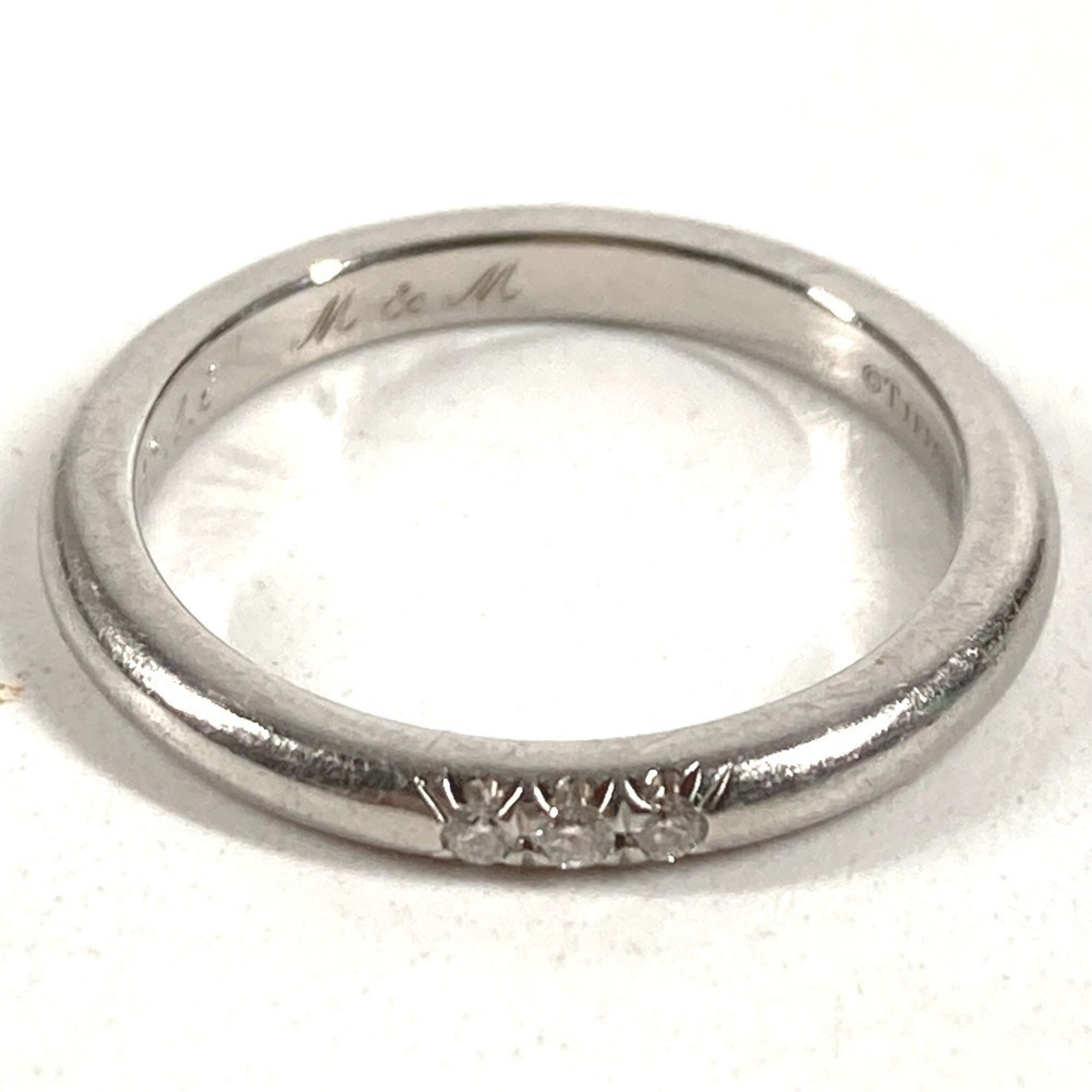 Tiffany Platinum 950 Band Ring (Pre-Owned)