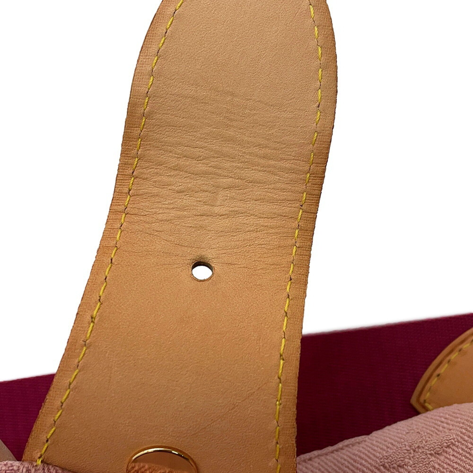 Louis Vuitton Pink Purple Monogram Denim Shoulder Bag (Pre-Owned)