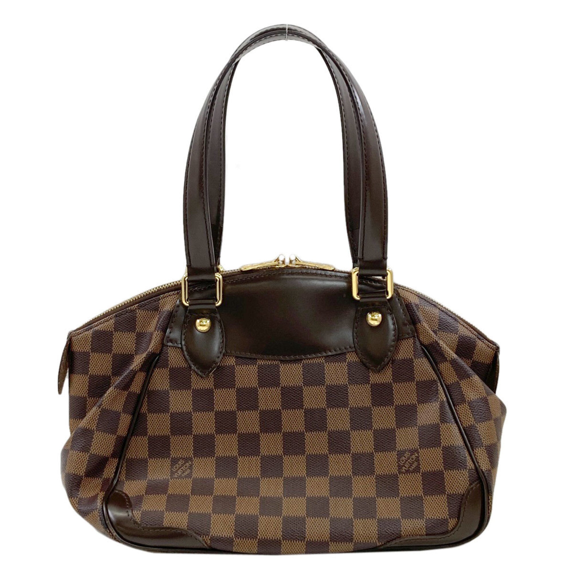 Louis Vuitton Brown Damier Canvas Handbag (Pre-Owned)