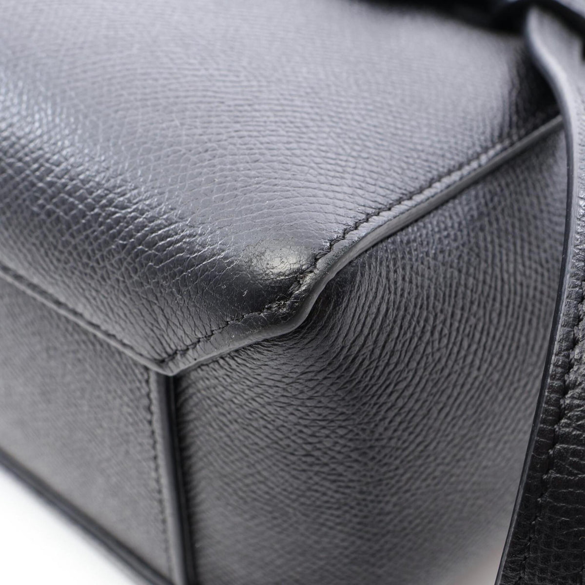 Celine Black Leather Handbag (Pre-Owned)