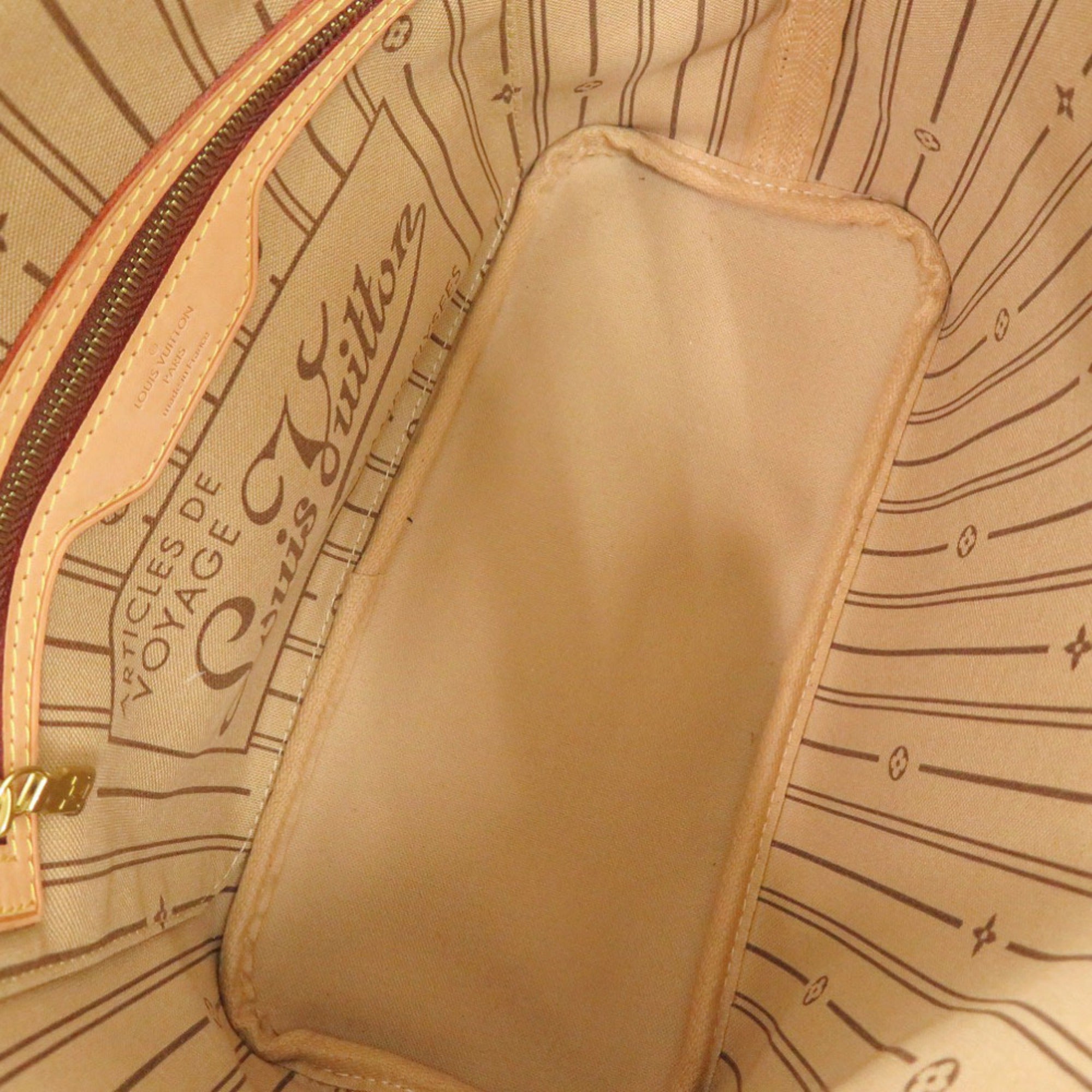 Louis Vuitton Beige Monogram Monogram Tote Bag (Pre-Owned)