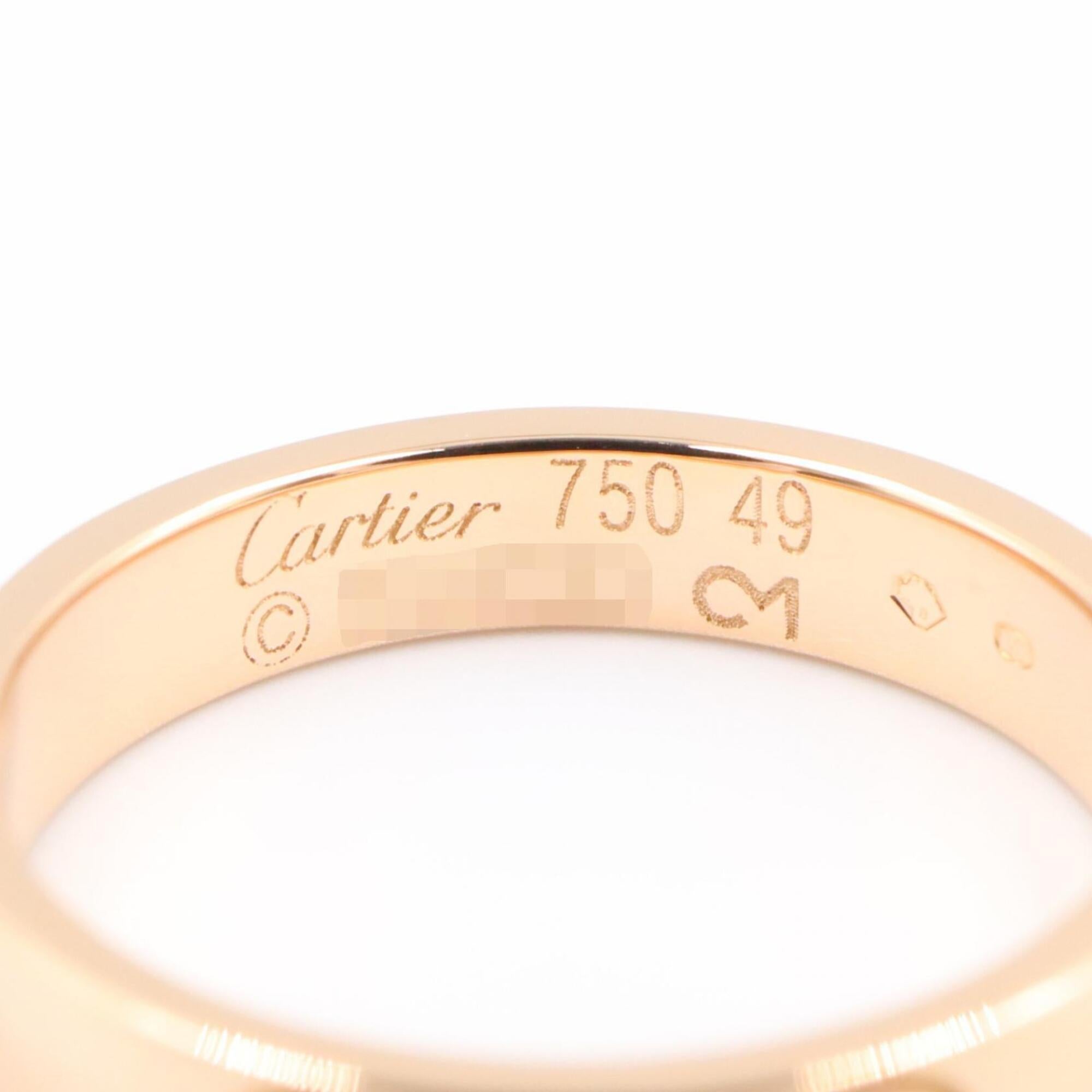 Cartier Gold Pink Gold (18K) Band Ring (Pre-Owned)