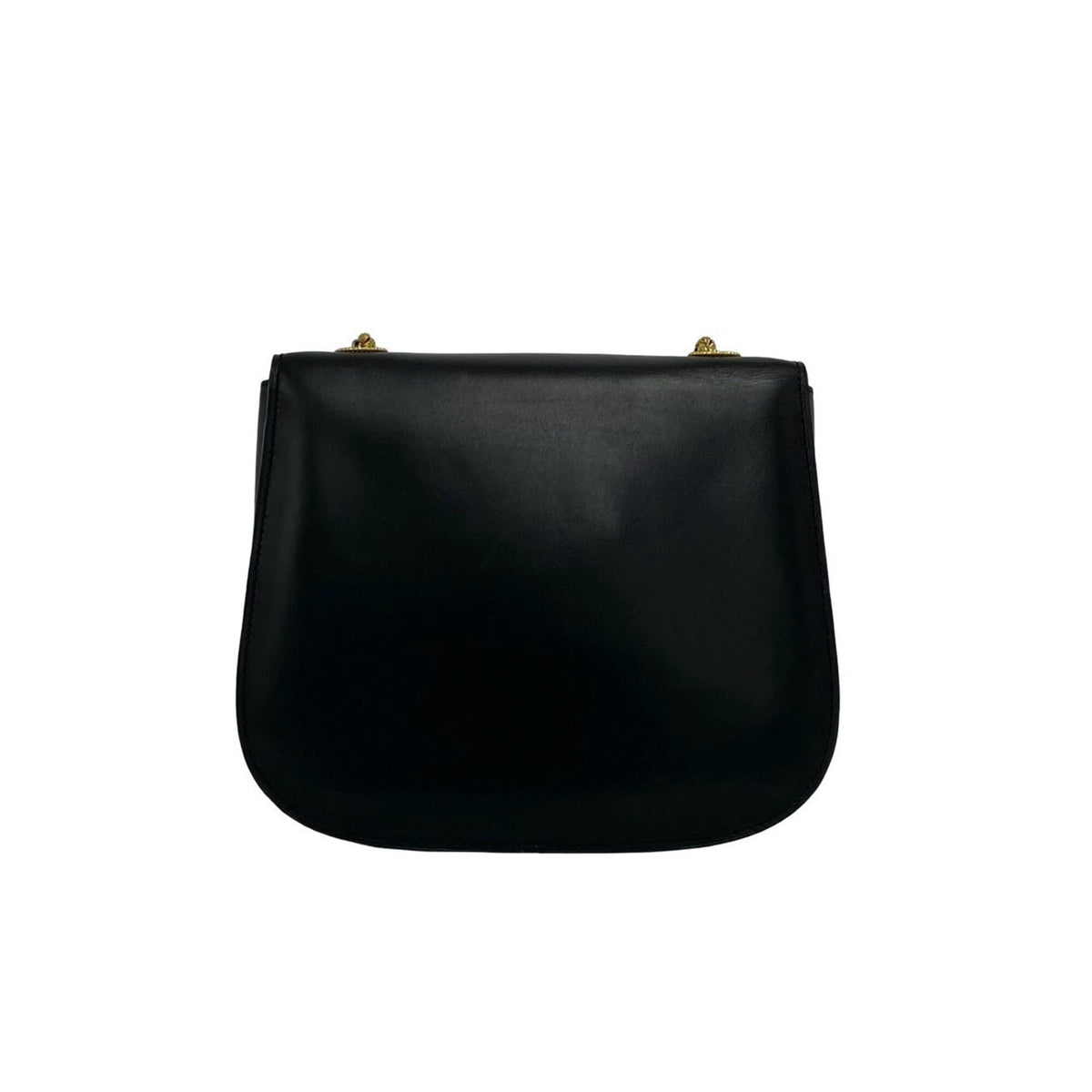 Celine Black Leather Pochette Shoulder Bag (Pre-Owned)