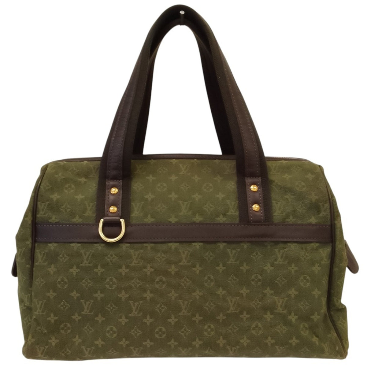 Louis Vuitton Brown Khaki Boston Bag (Pre-Owned)