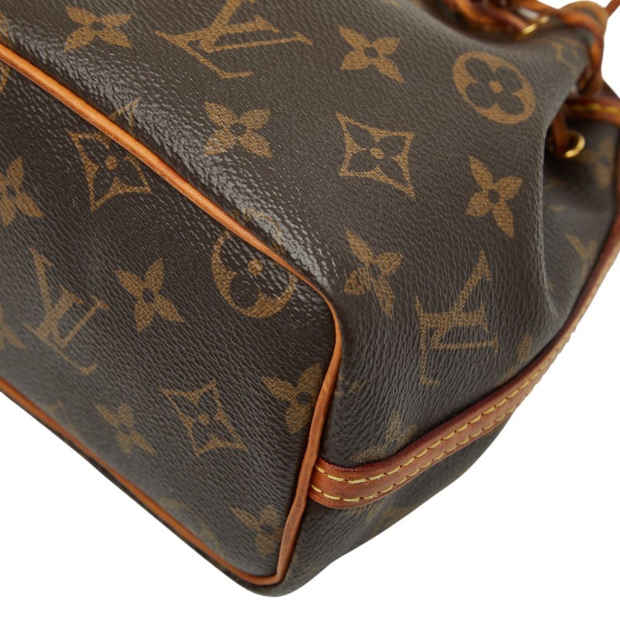 Louis Vuitton Brown Pvc Leather Shoulder Bag (Pre-Owned)