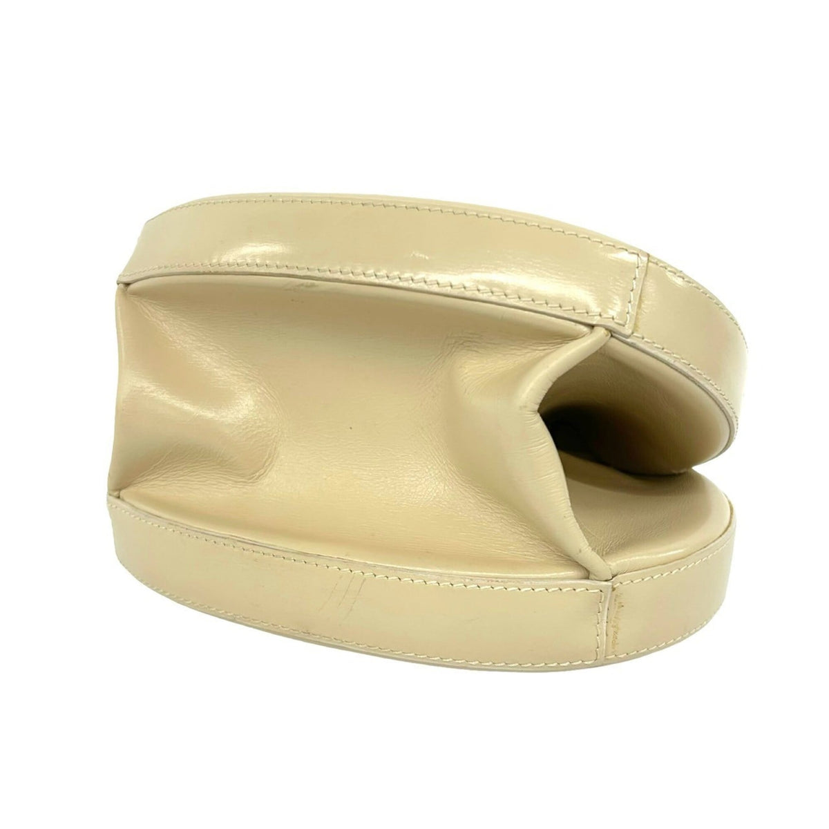 Loewe Beige Leather Handbag Shoulder Bag (Pre-Owned)