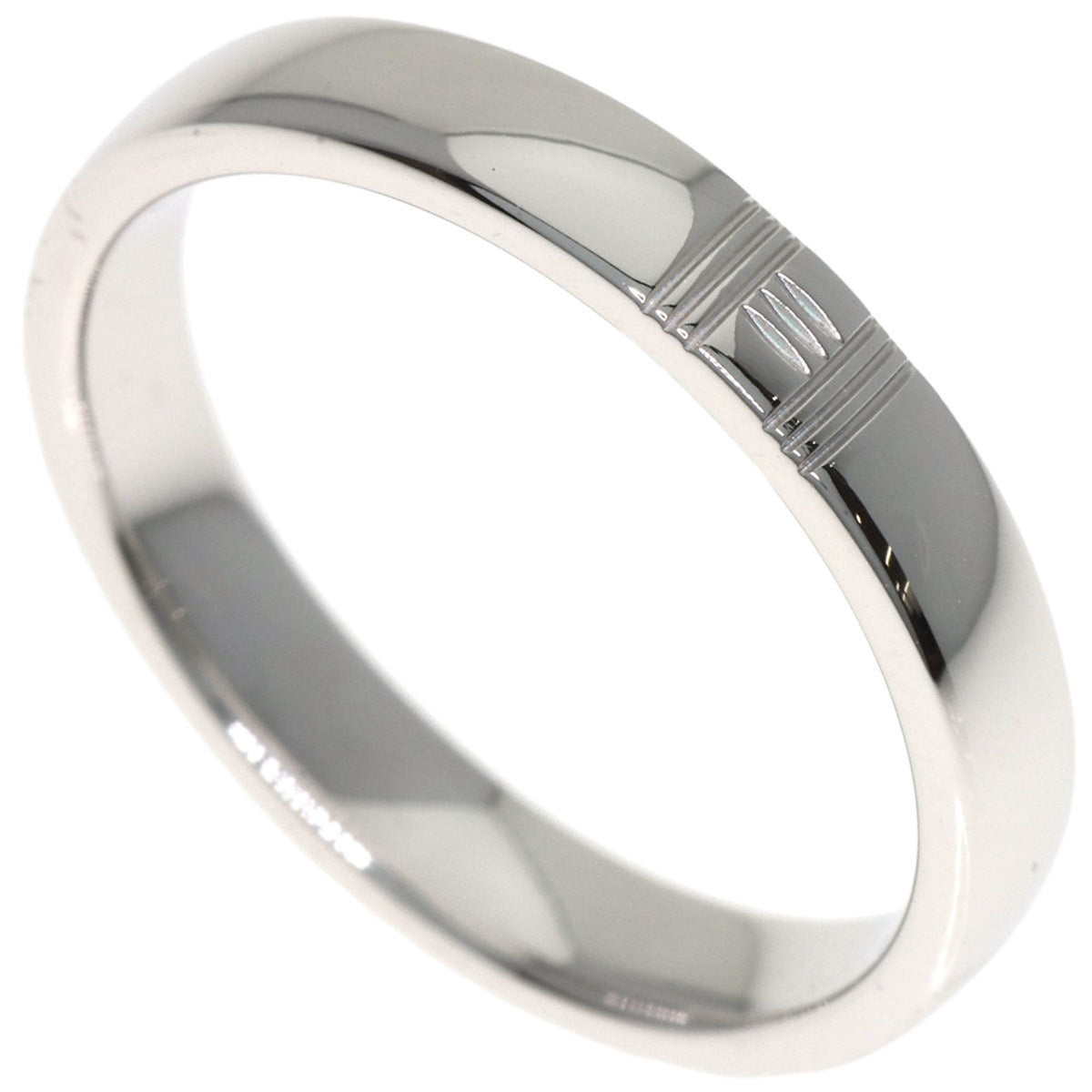 Hermes White Gold (18K) Band Ring (Pre-Owned)