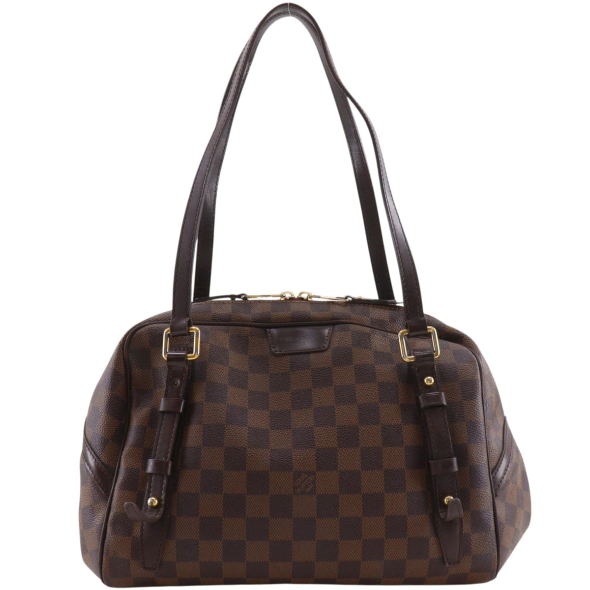 Louis Vuitton Damier Brown Damier Canvas Tote Bag (Pre-Owned)