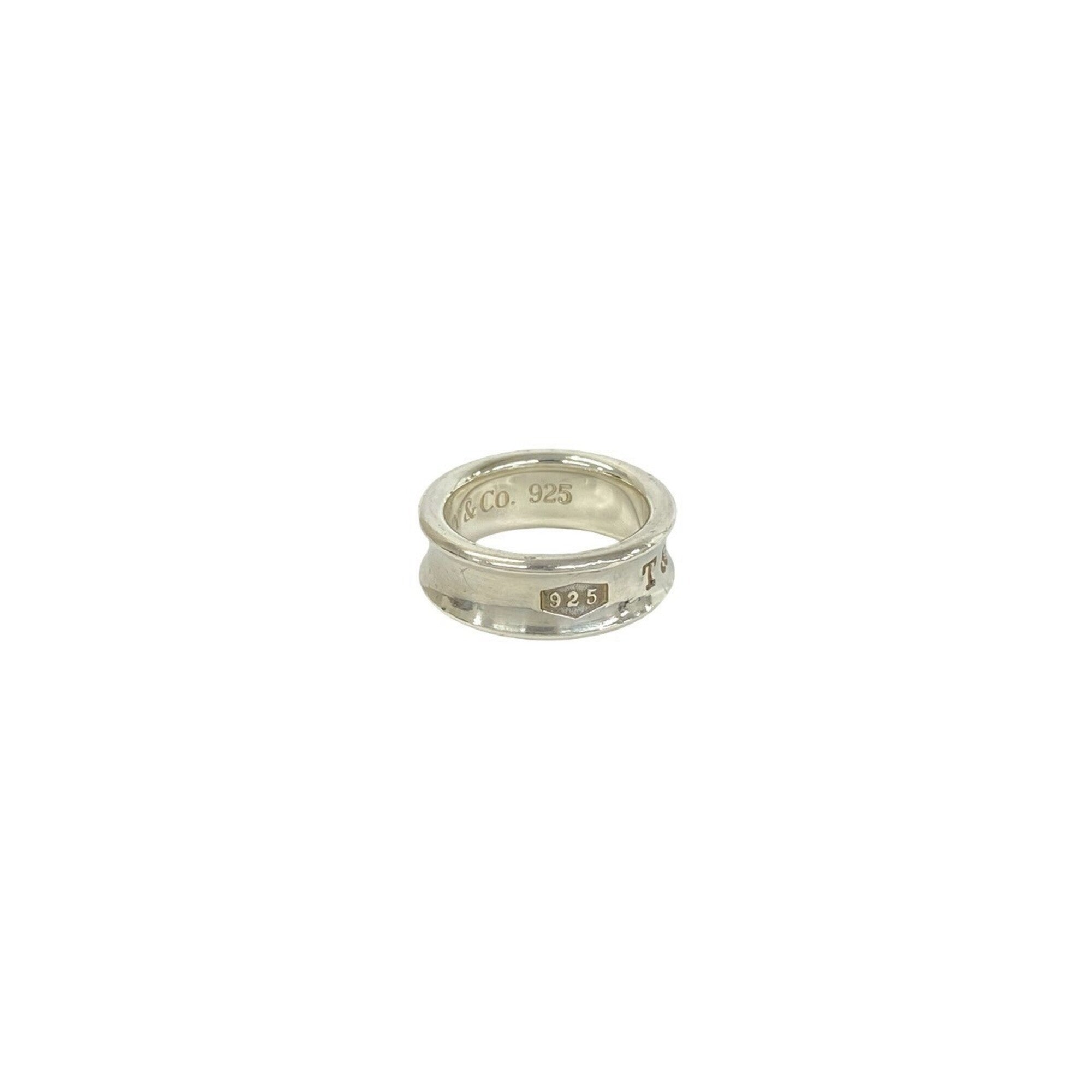 Tiffany Silver Silver 925 Band Ring (Pre-Owned)