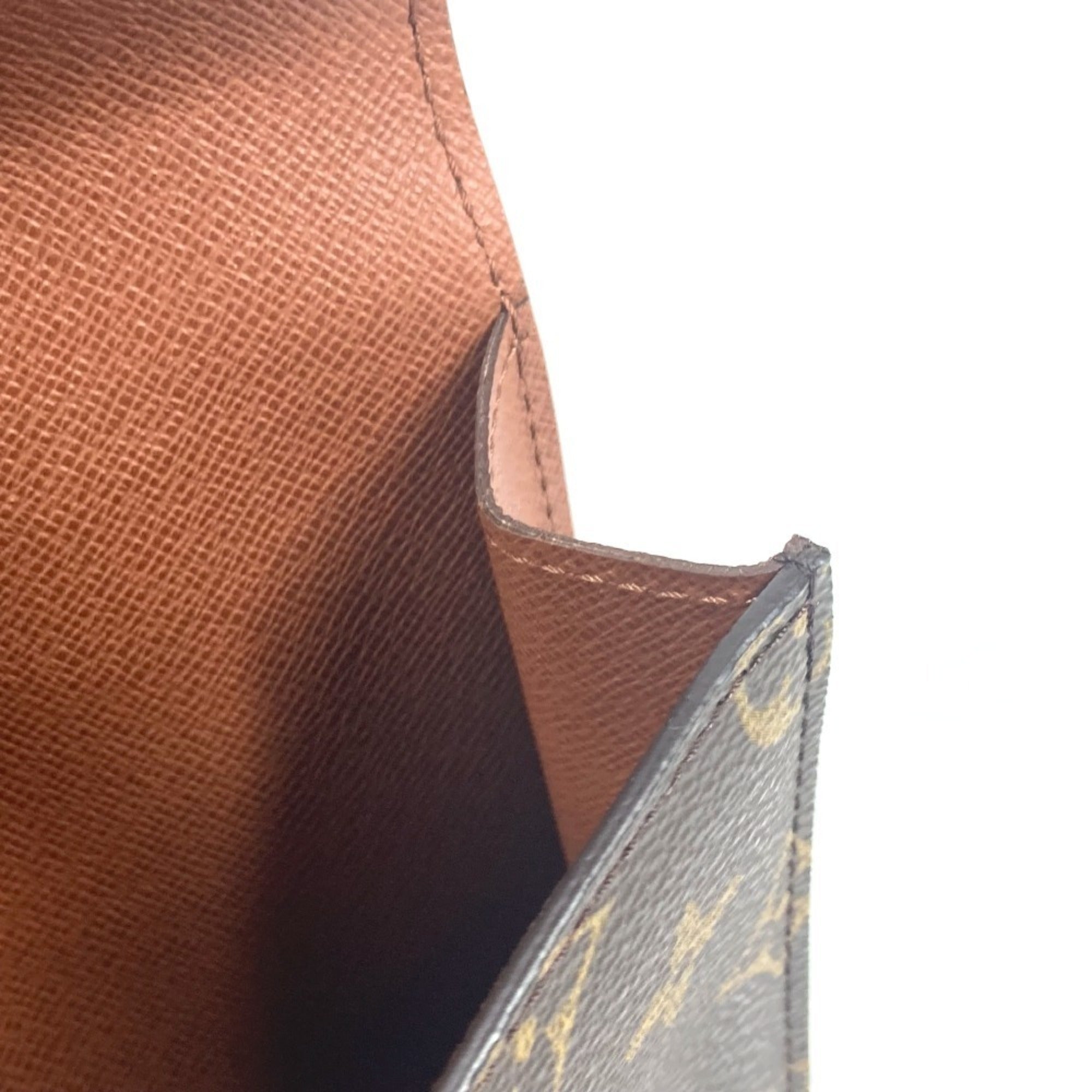 Louis Vuitton Brown Monogram Canvas Sling Bag (Pre-Owned)