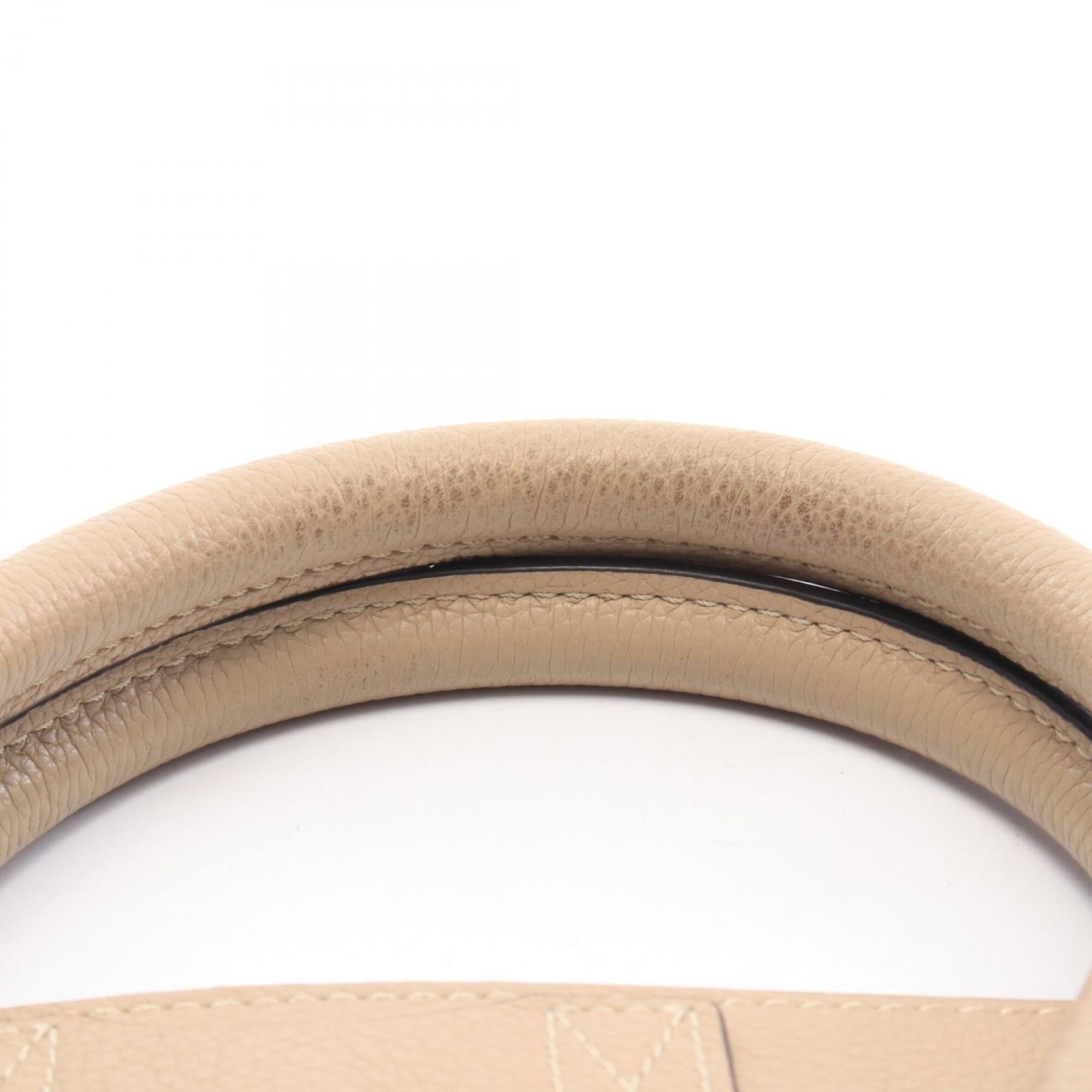 Celine Beige Leather Handbag (Pre-Owned)