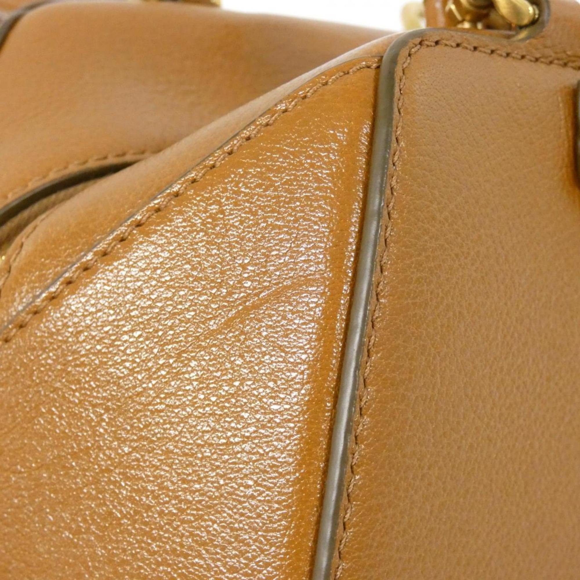 Givenchy Gold Leather Handbag (Pre-Owned)
