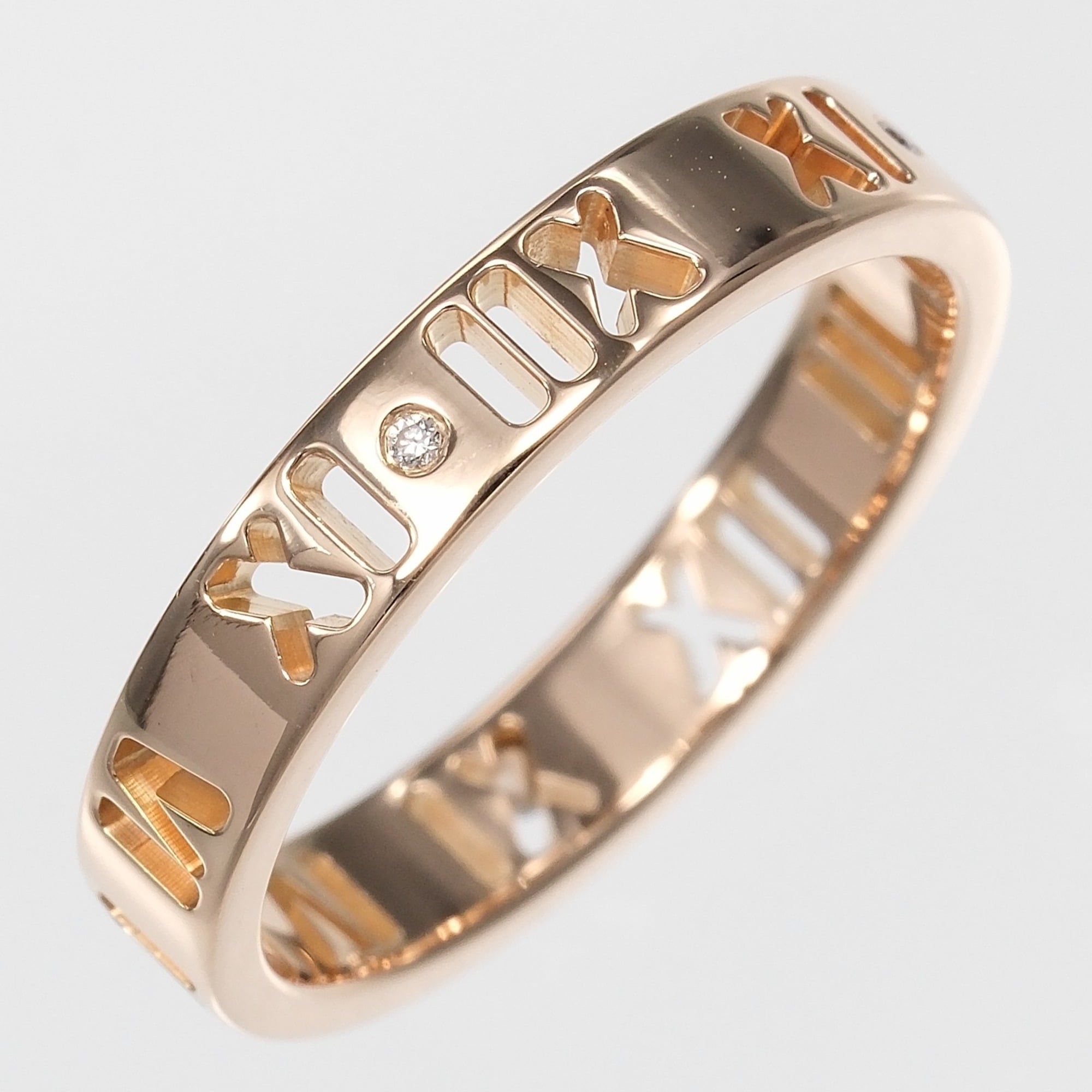 Tiffany Atlas Yellow Gold (18K) Band Ring (Pre-Owned)