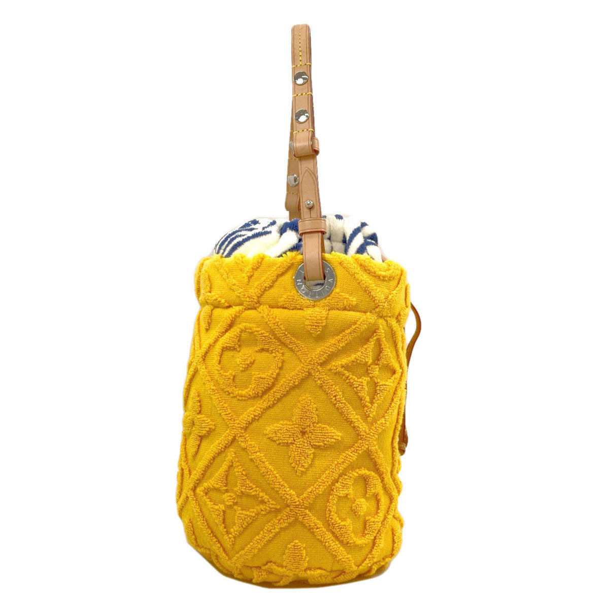 Louis Vuitton Yellow Cotton Shoulder Bag (Pre-Owned)
