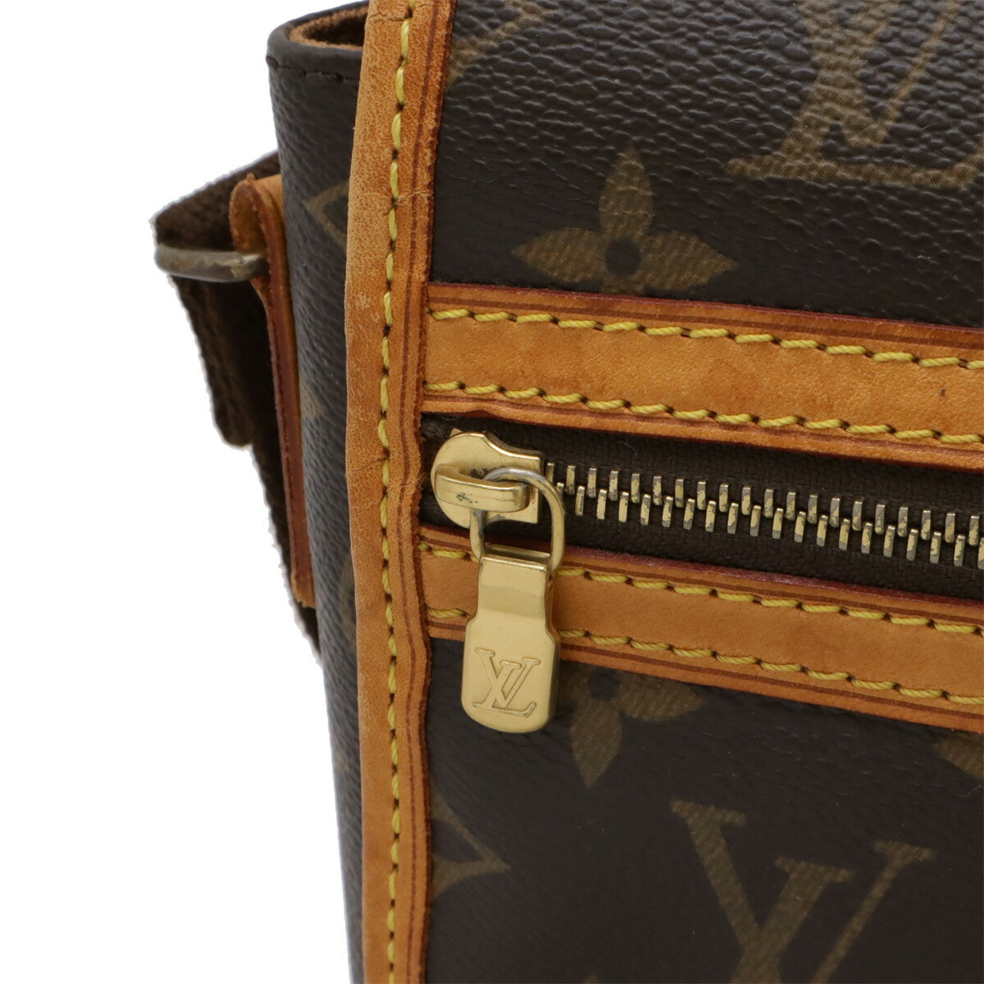 Louis Vuitton Brown Monogram Handbag Shoulder Bag (Pre-Owned)