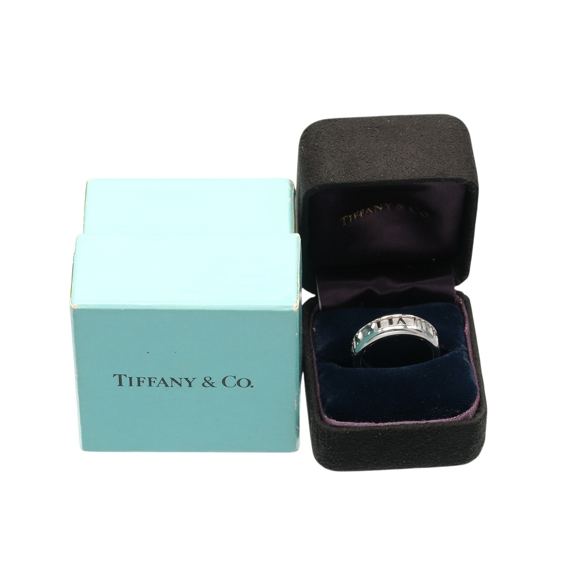 Tiffany White Gold (18K) Band Ring (Pre-Owned)