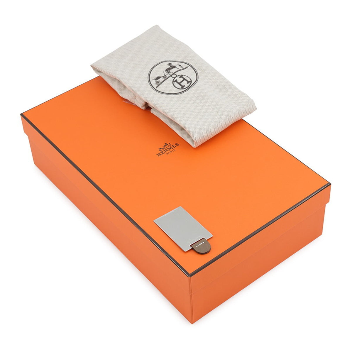 Hermes Etoupe Gray Epsom Leather Shoulder Bag