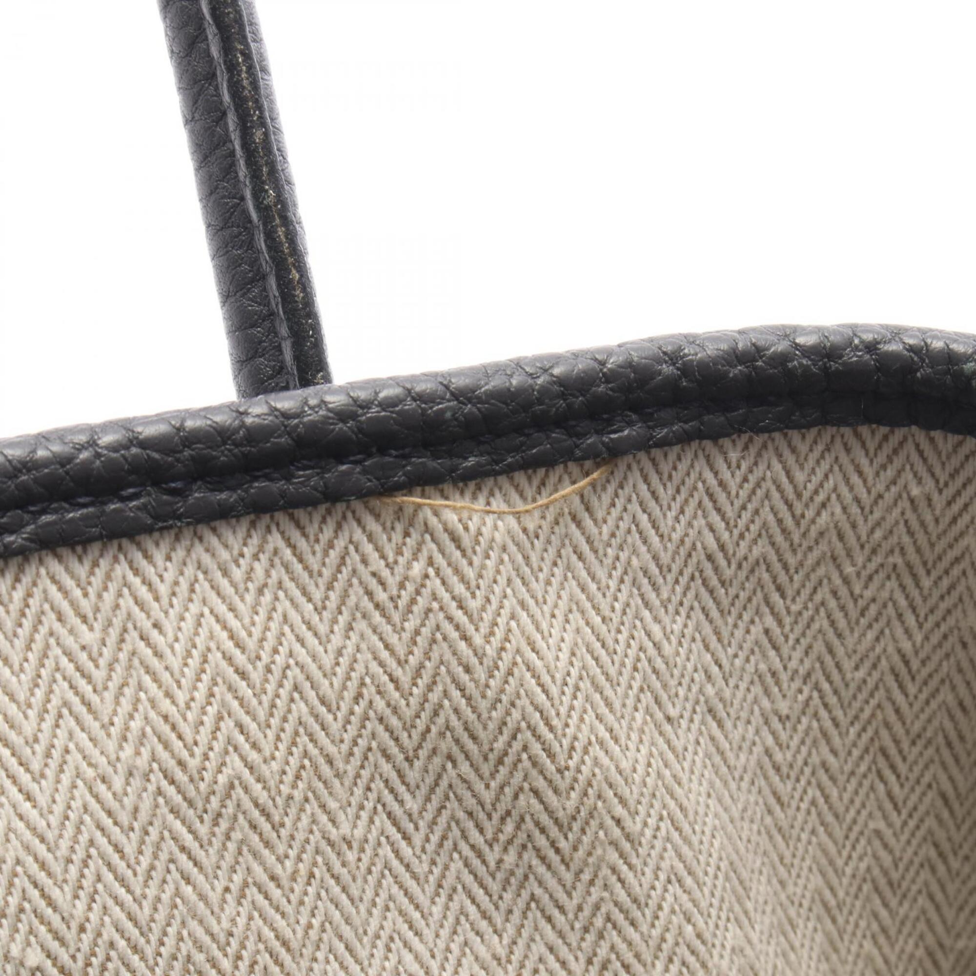 Hermes Gray Negonda Leather Leather Handbag Tote Bag (Pre-Owned)