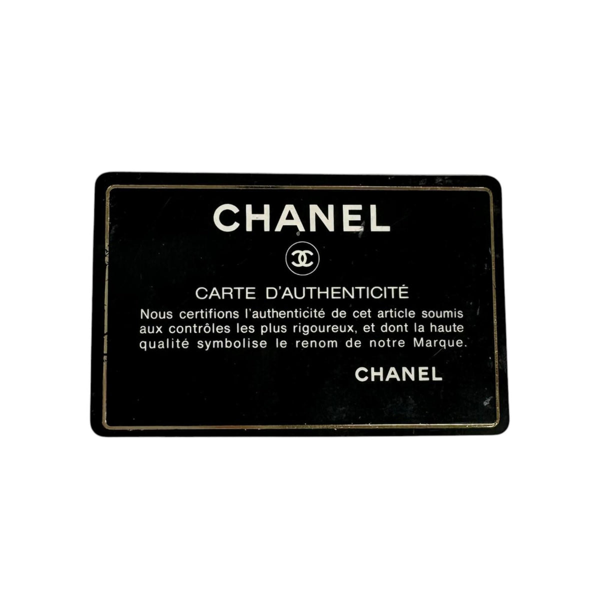Chanel Black Grained Calfskin Shoulder Bag Tote Bag (Pre-Owned)