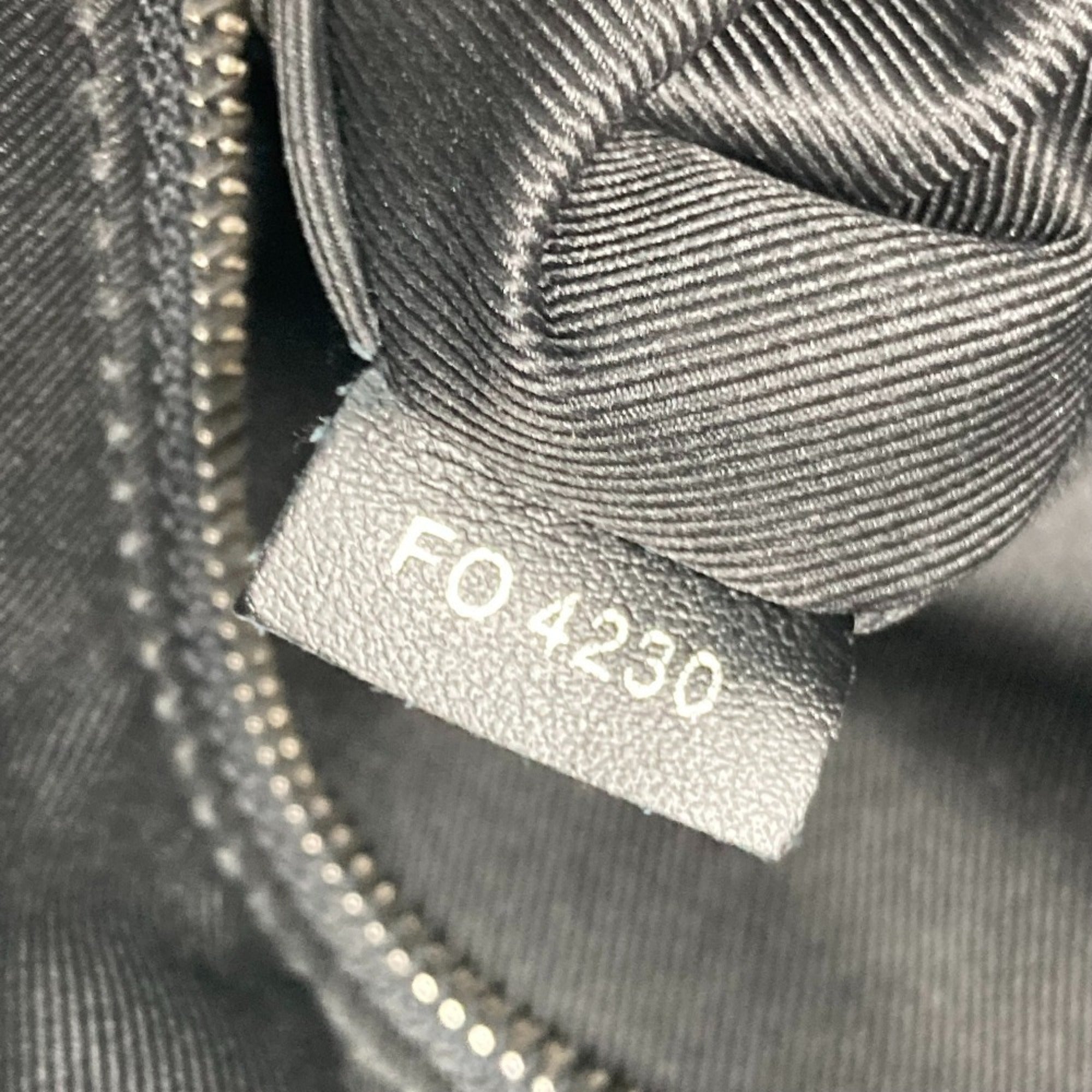 Louis Vuitton Black Leather Backpack (Pre-Owned)