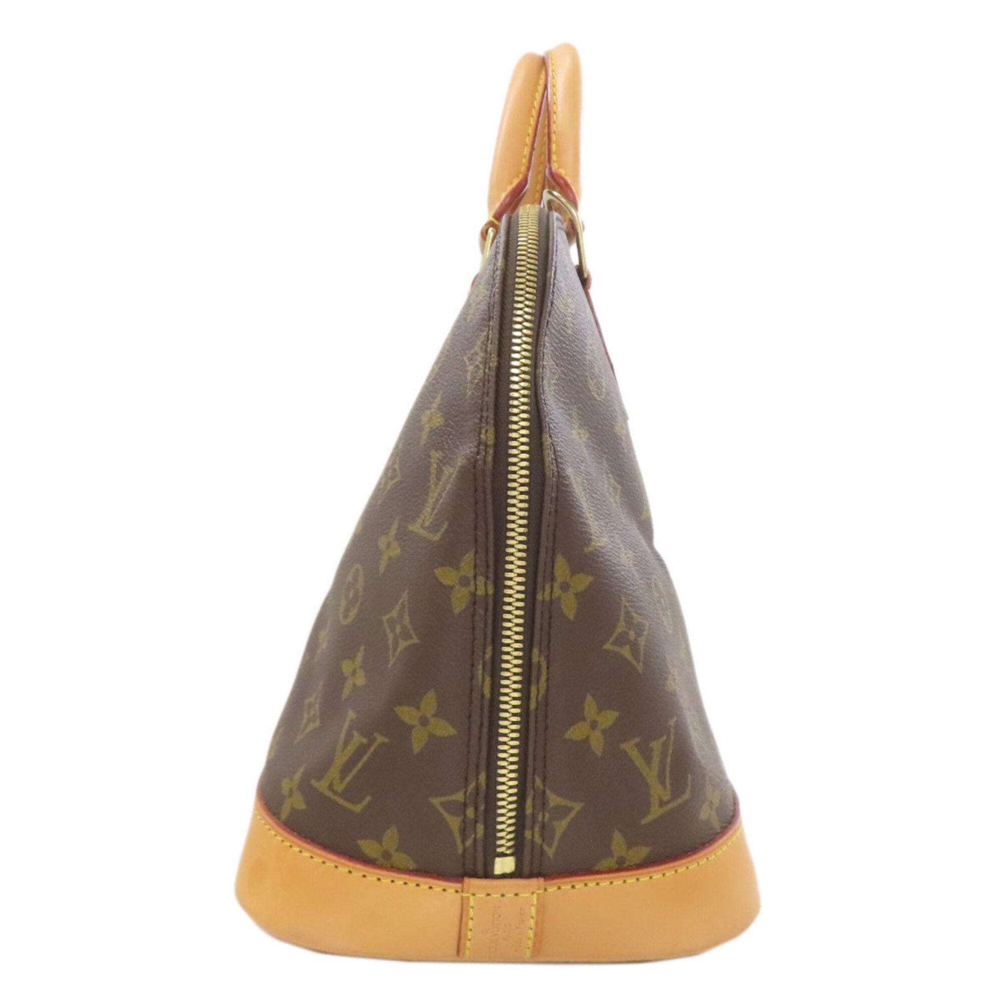 Louis Vuitton Brown Monogram Canvas Handbag (Pre-Owned)
