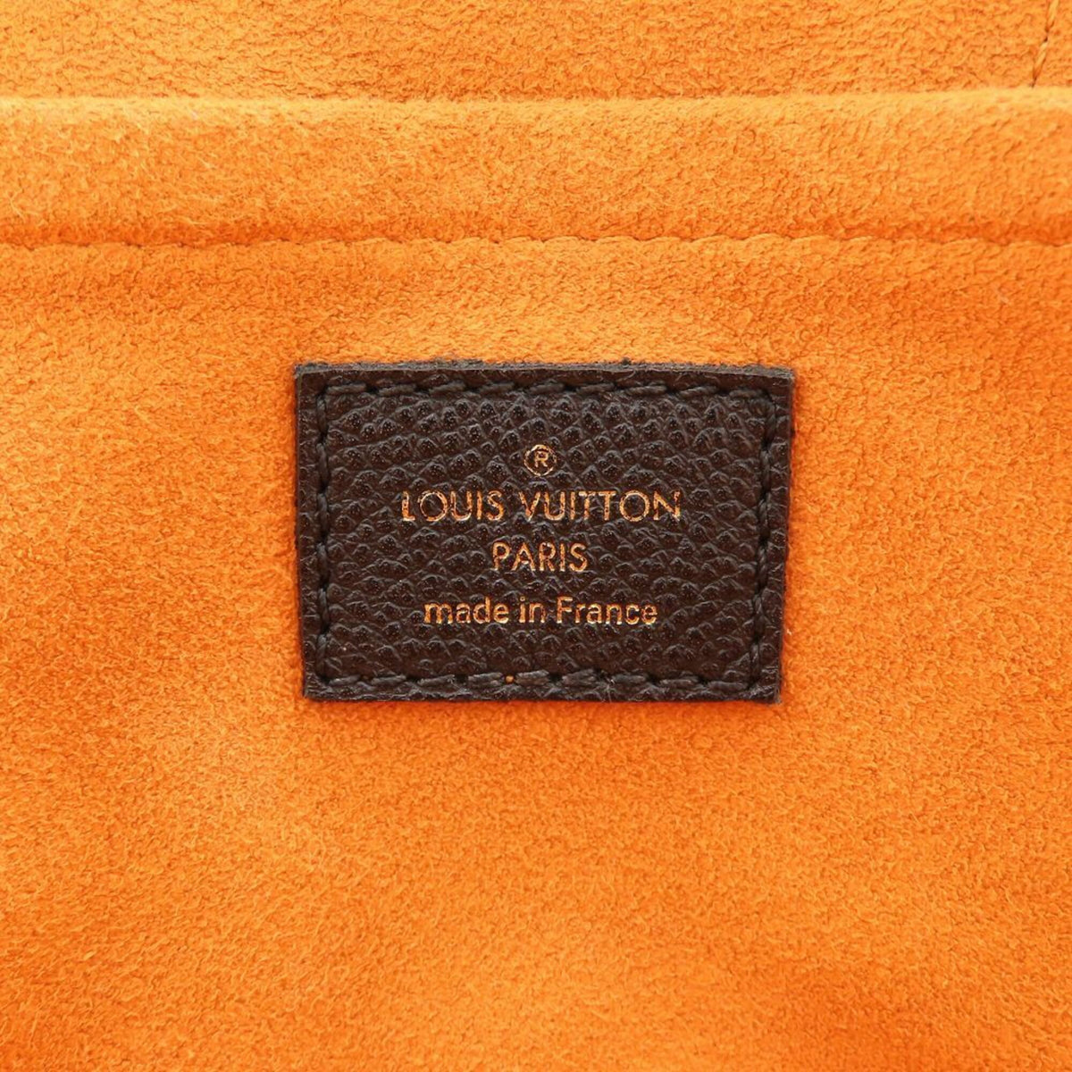 Louis Vuitton Monogram Noir Leather Handbag (Pre-Owned)