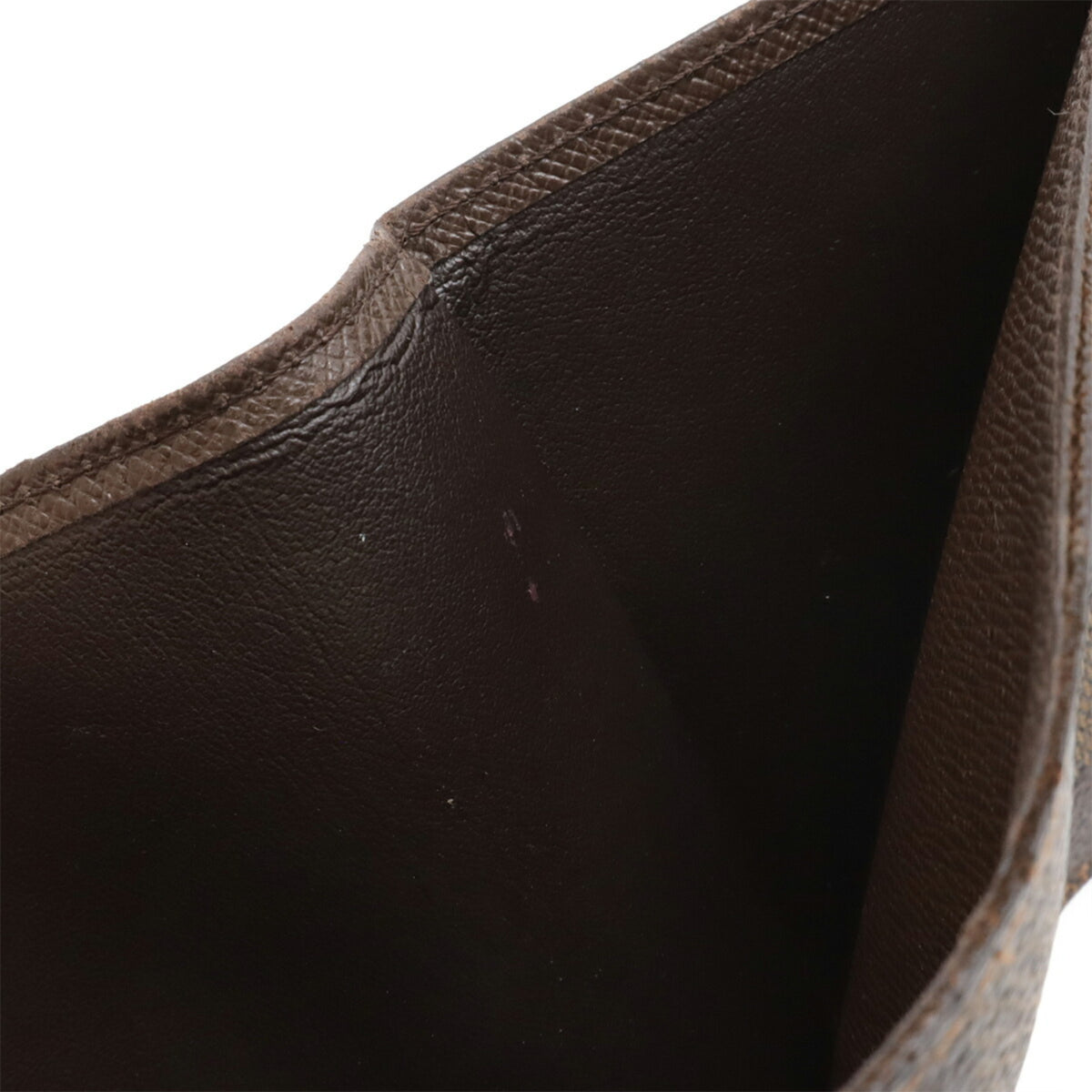 Louis Vuitton Brown Damier Canvas Wallet (Bi-Fold) (Pre-Owned)