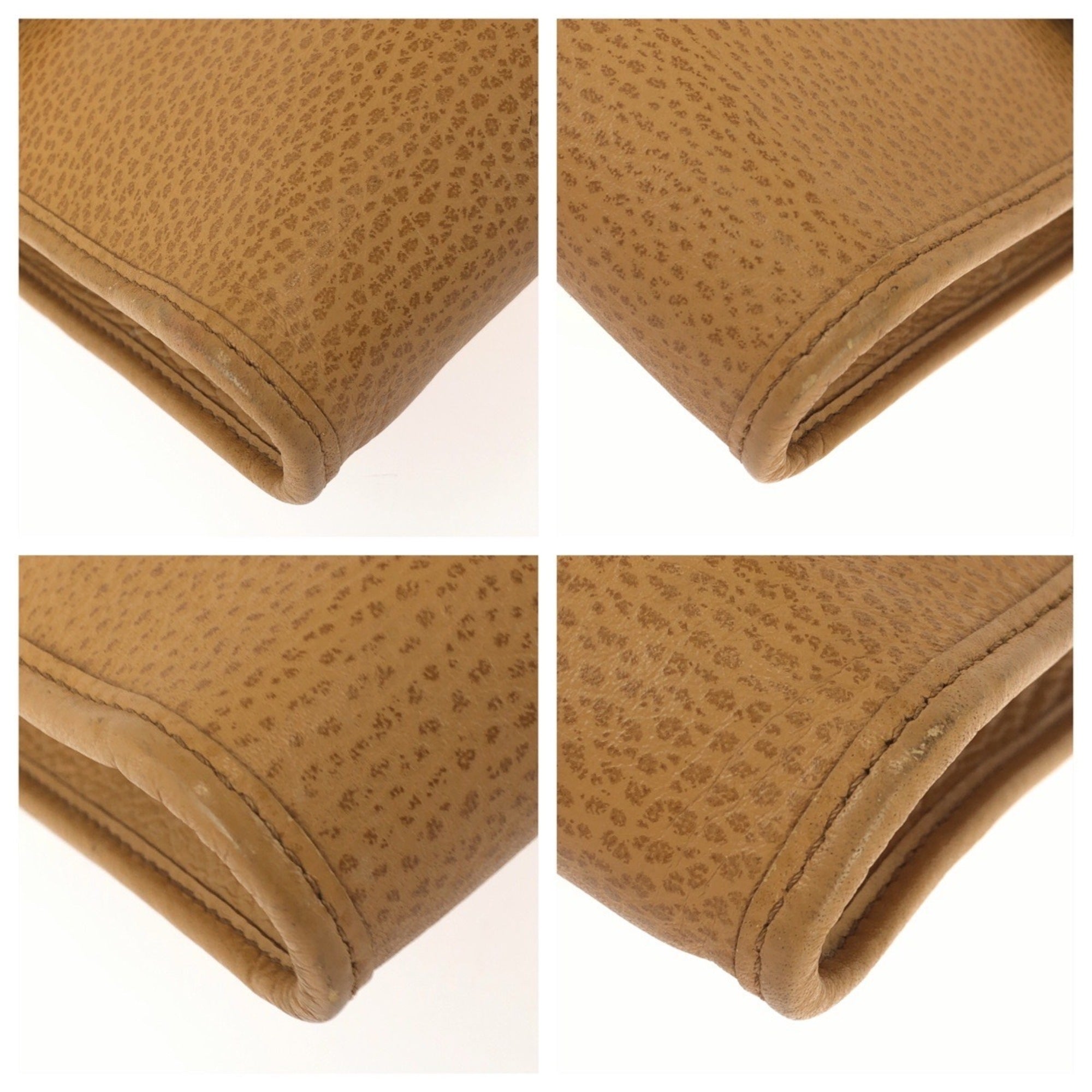 Christian Dior Brown Camel Leather Shoulder Bag (Pre-Owned)