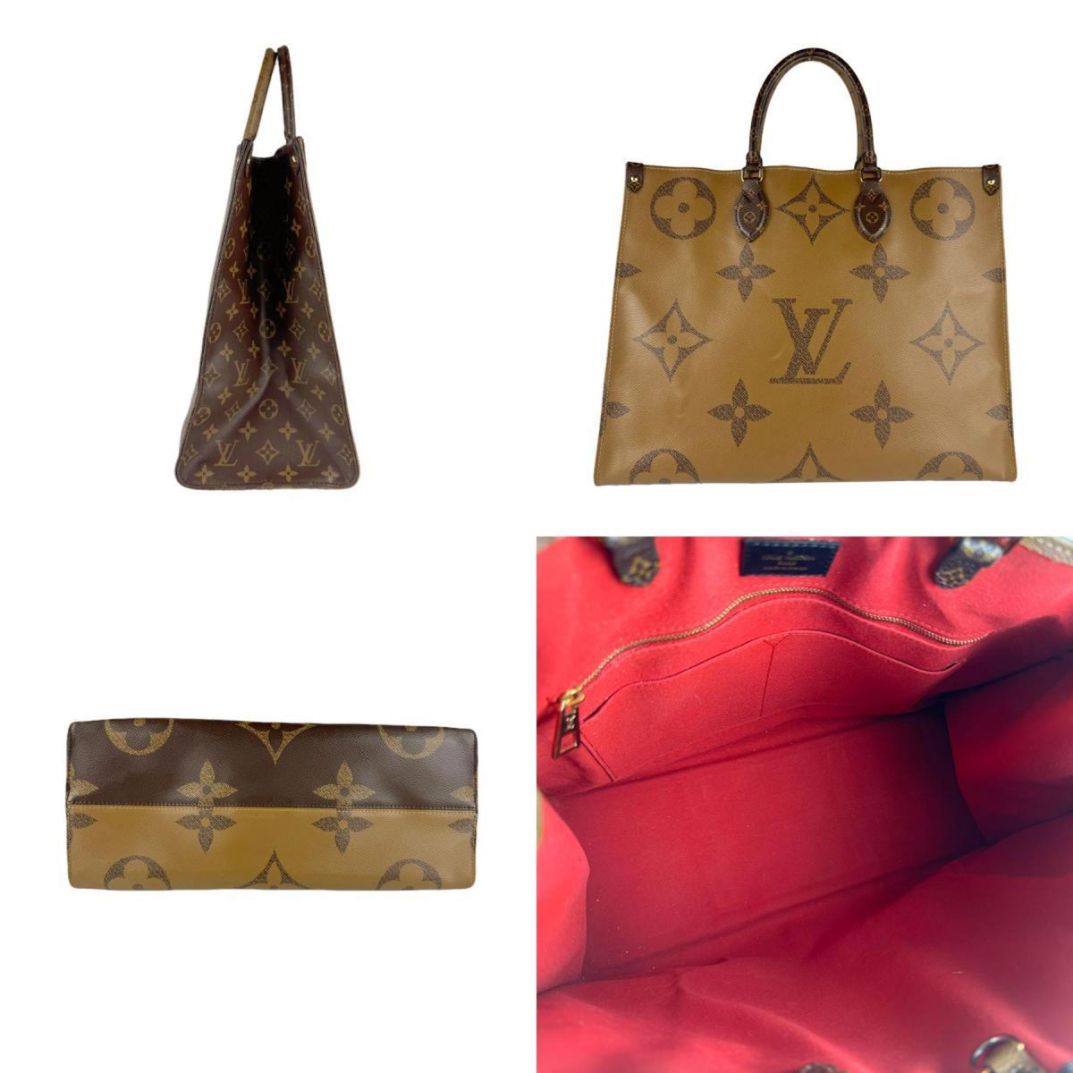 Louis Vuitton Brown Monogram Handbag (Pre-Owned)