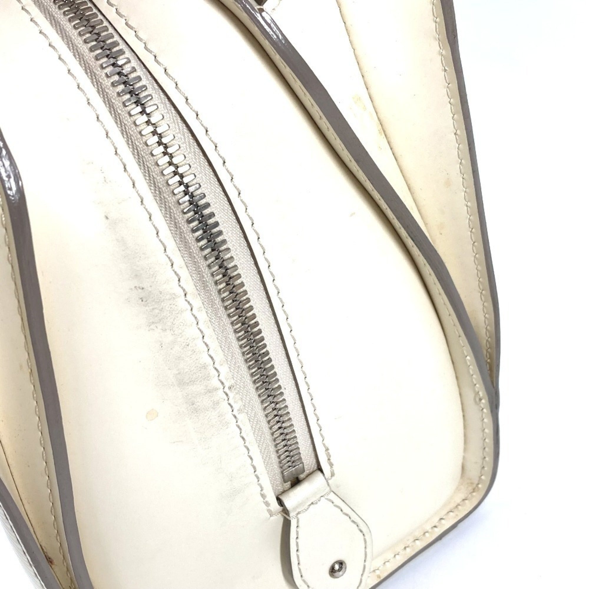 Louis Vuitton Lv Off White White Epi Leather Handbag Tote Bag (Pre-Owned)
